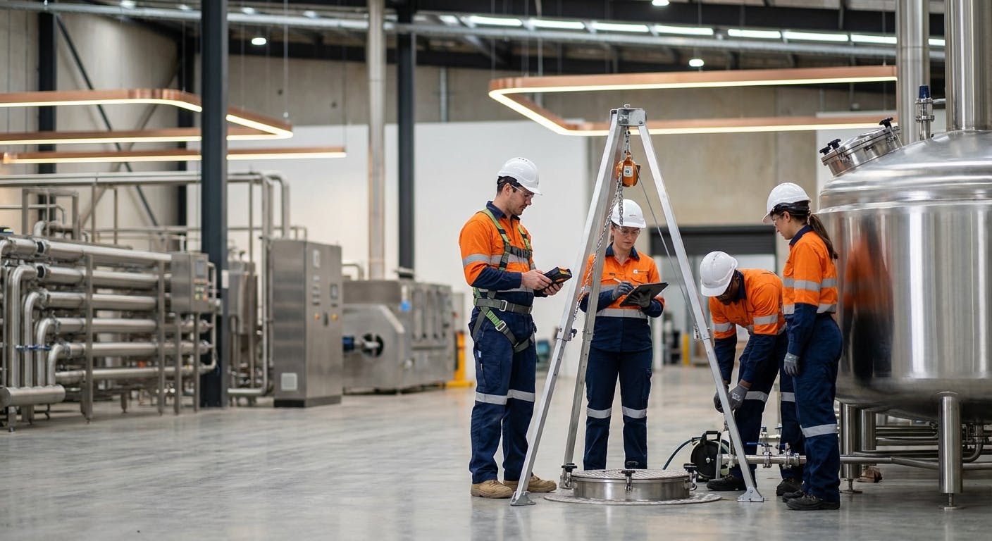 Hero image for Confined Space Entry Requirements: A Manager’s Guide to Compliance and Safety Integration