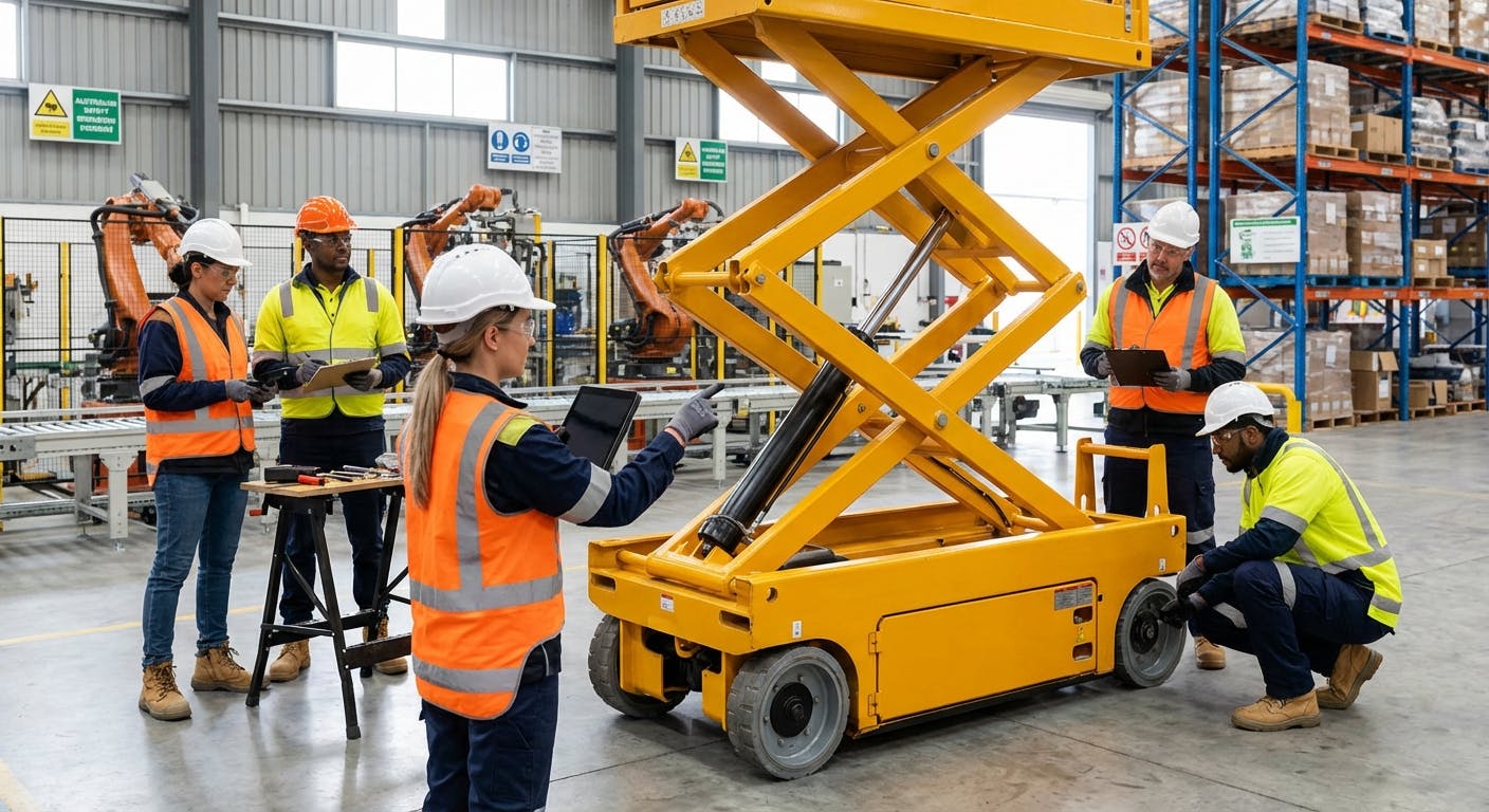 Hero image for Scissor Lift Certification Requirements in Australia: The Definitive Compliance Guide (2026)