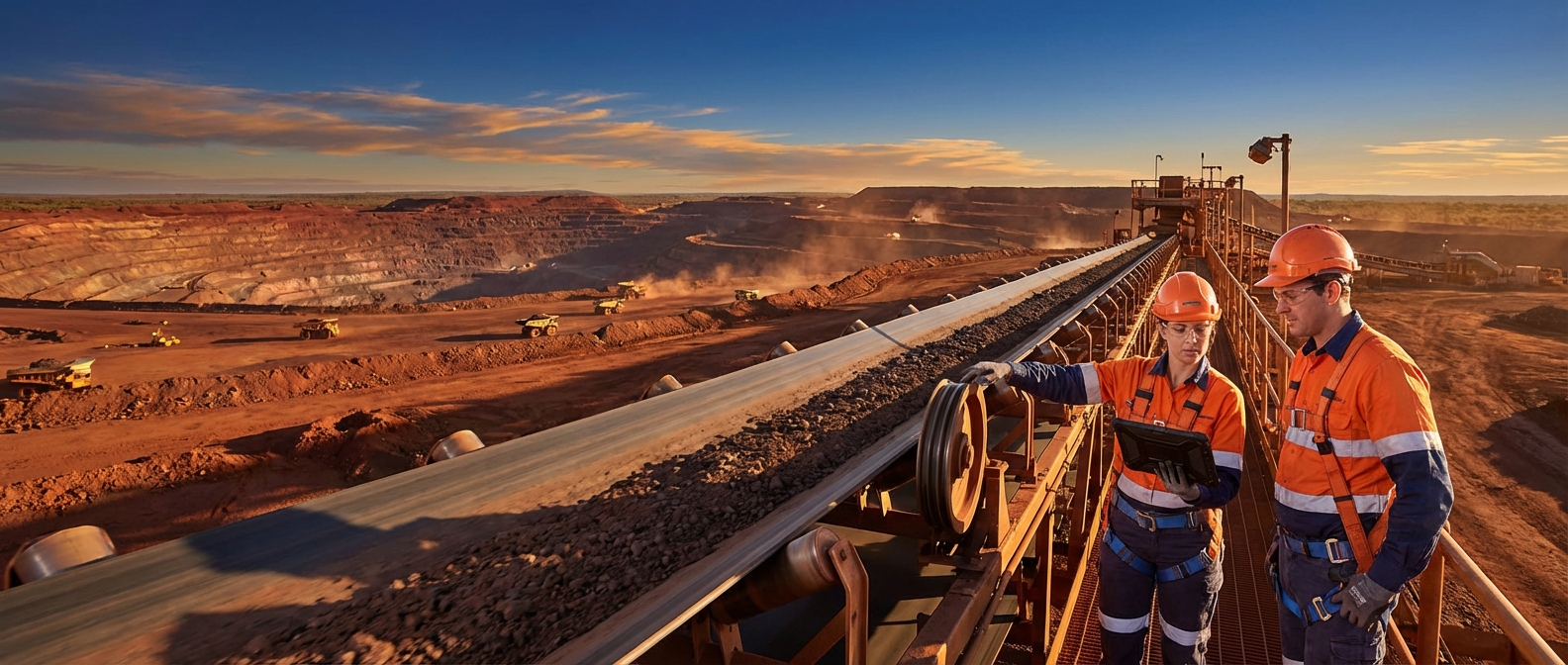 Mining Conveyor Belt Monitoring Australia: The 2026 Guide | Factory AI