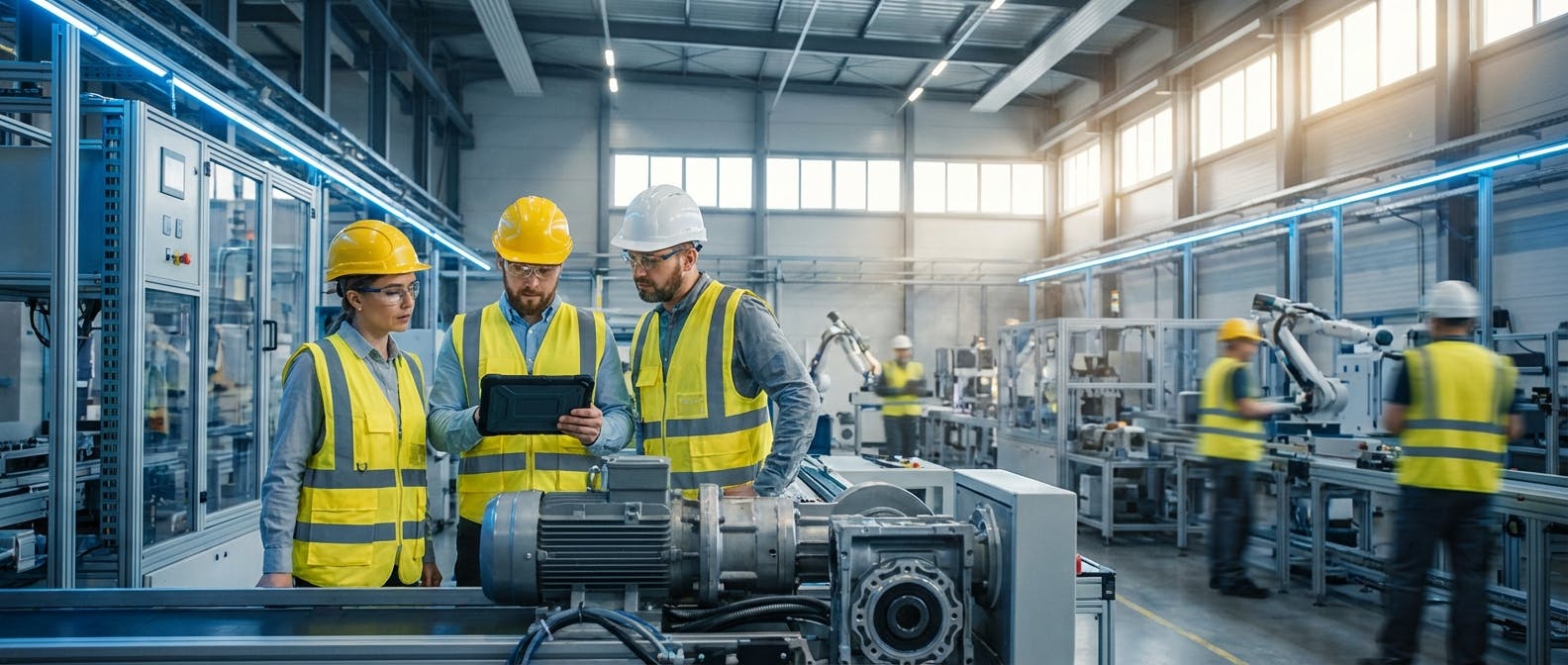 Hero image for Top AI Use Cases in Manufacturing: From Predictive Maintenance to Automated Workflows