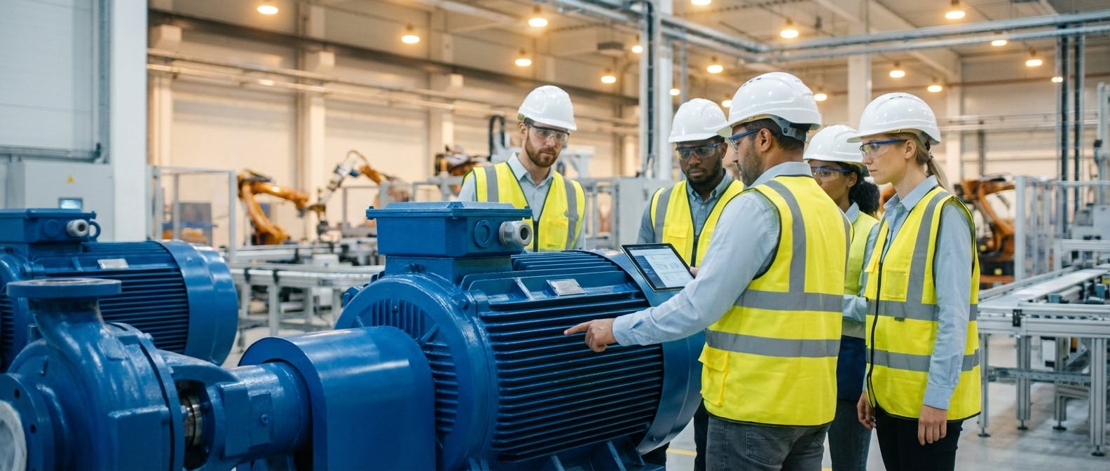 Hero image for The Induction Motor in 2026: From Electromagnetism to AI-Driven Reliability