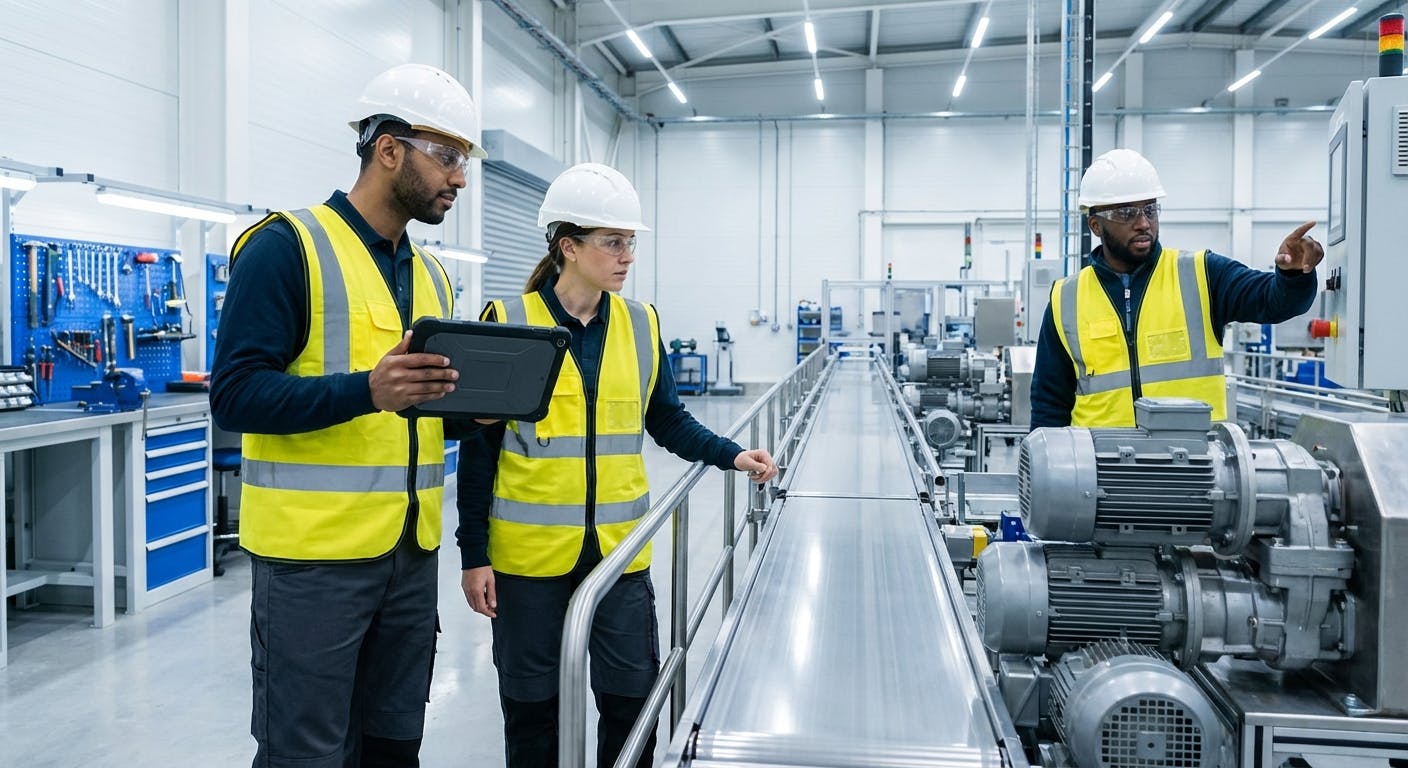 Hero image for The Traction Business Book for Industry: Implementing EOS in Manufacturing and Maintenance Operations (2026 Guide)