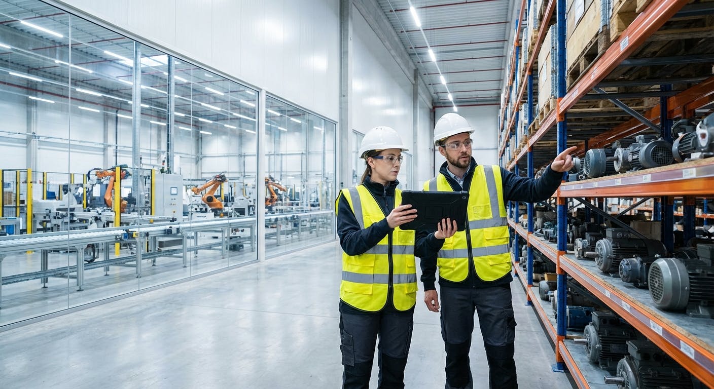 Hero image for The Definitive Guide to Stock Turnover Ratio in Modern Manufacturing: Optimizing MRO with Factory AI