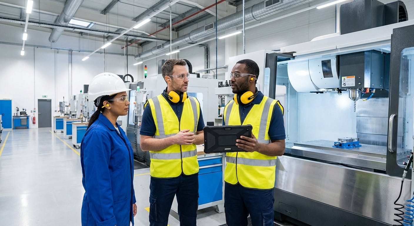 Hero image for The Definitive OEE Formula: Calculating Overall Equipment Effectiveness for 2026 Manufacturing