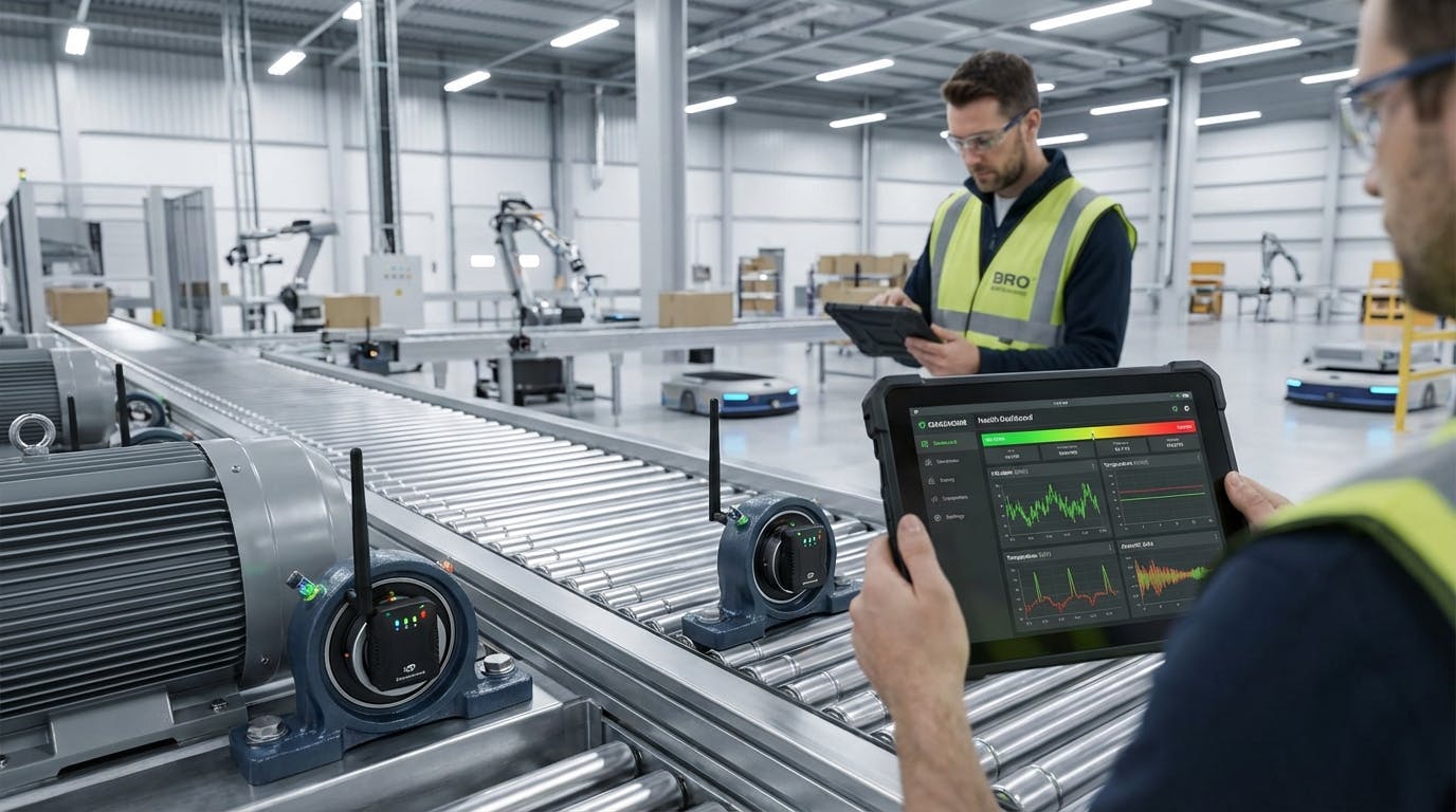 Hero image for How to Monitor Conveyors Automatically: From Sensors to Automated Action