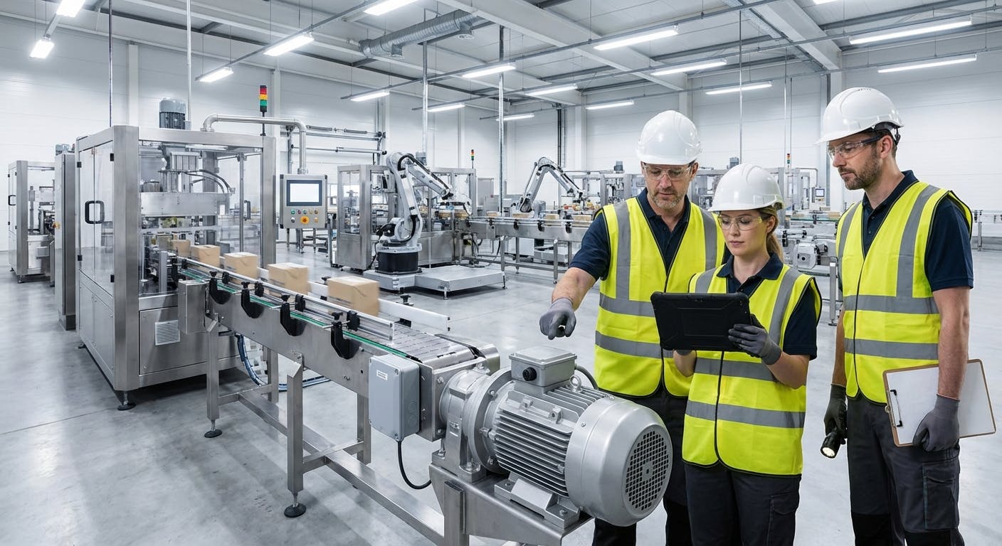 Hero image for Packaging Line Condition Monitoring: Turning Sensor Data into Automated Maintenance Actions