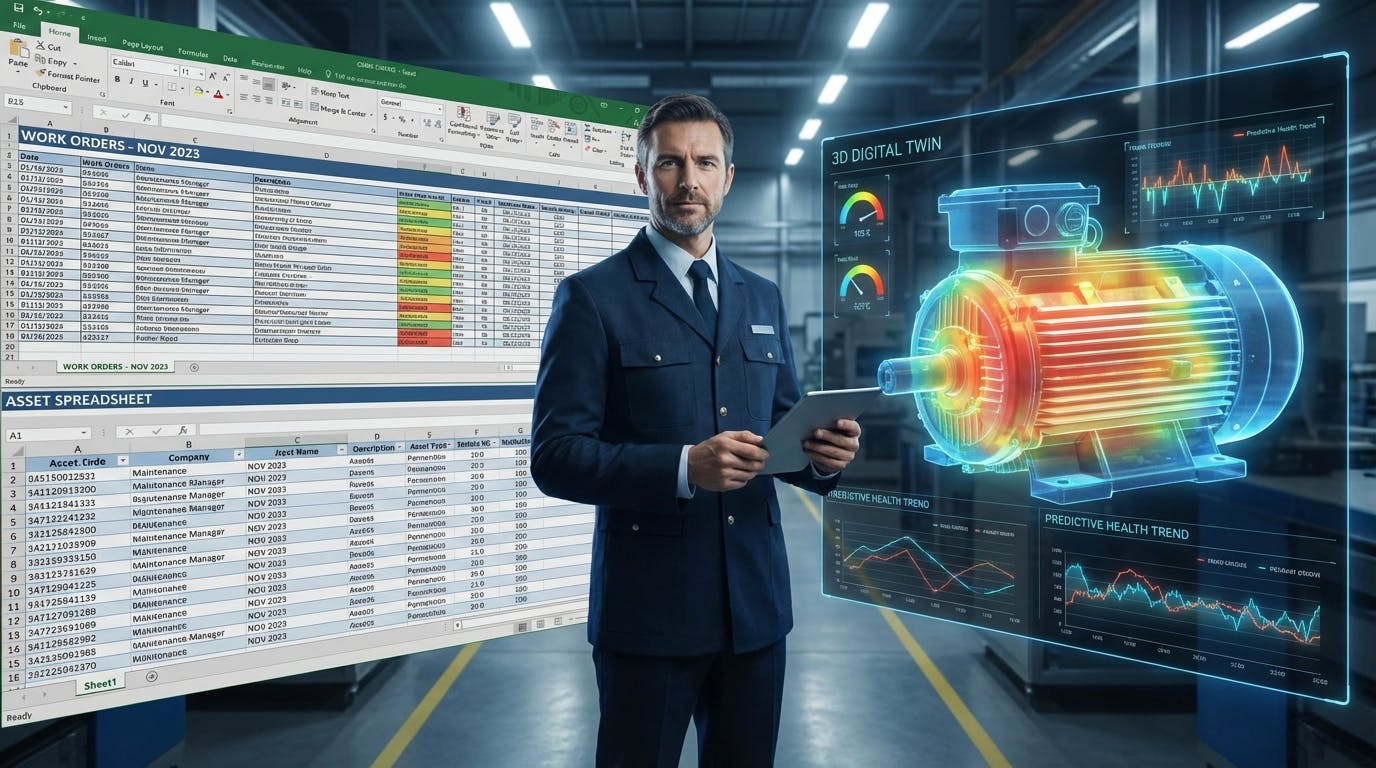 Hero image for Asset Performance Management (APM) vs. CMMS: Moving from Digital Records to Predictive Reliability