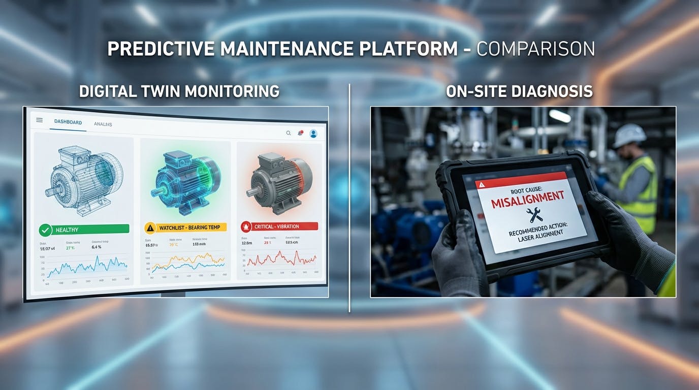 Hero image for Industrial AI Maintenance Leaders: The 2026 Buyer’s Guide to Predictive & Prescriptive Platforms