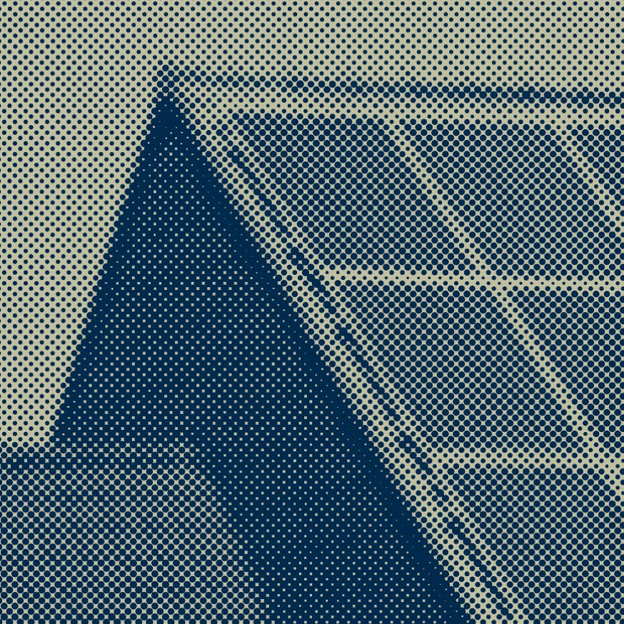 Photograph of roof with solar panels