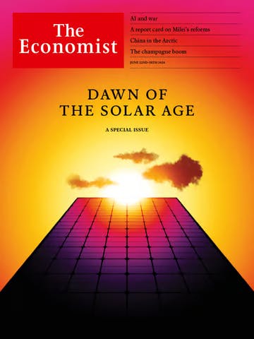 Cover of The Economist Magazine from June 24, 2024