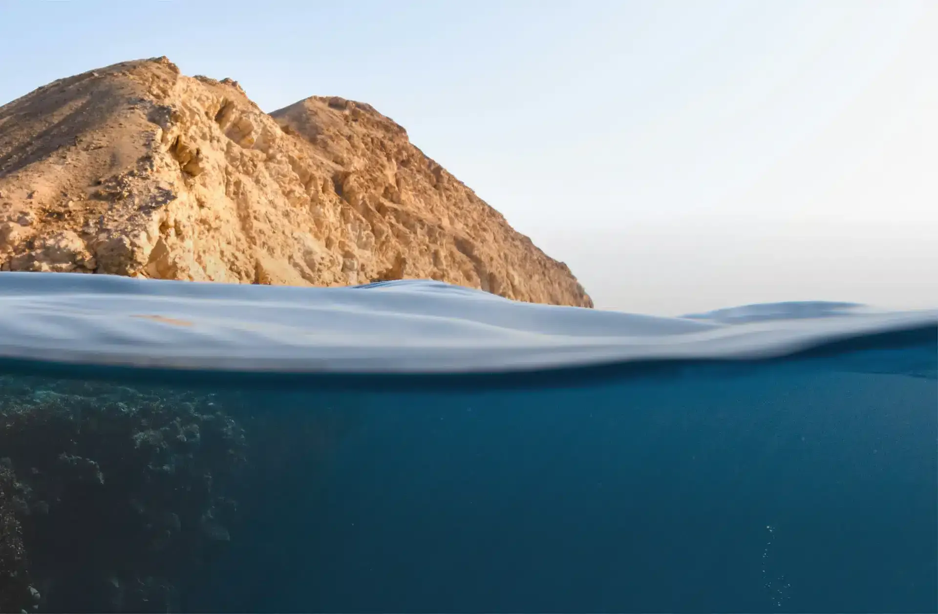 Sea and mountain