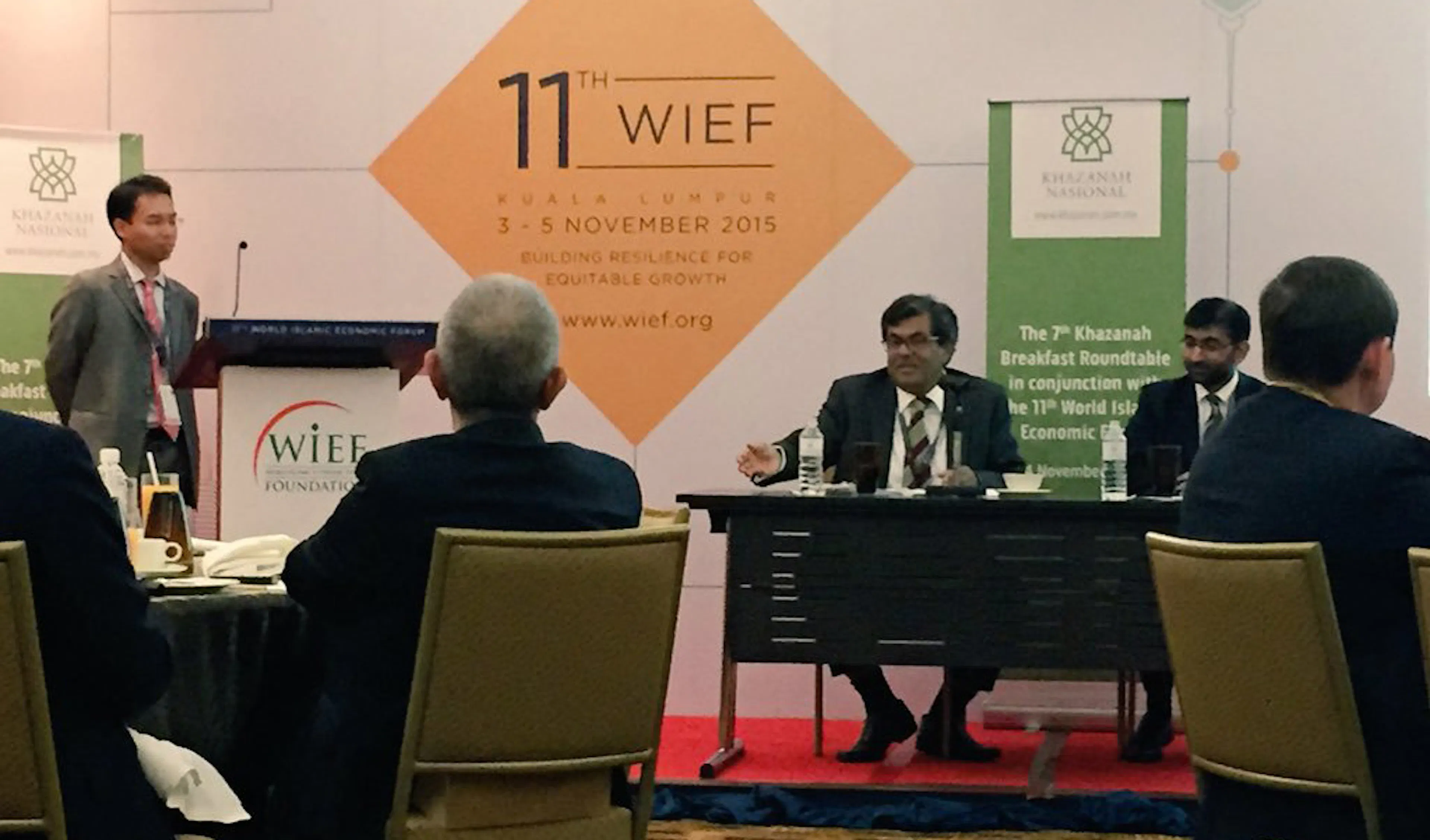 Fajr Capital joining IFC at the Khazanah Business Breakfast on the sidelines of the 11th WIEF in Kua
