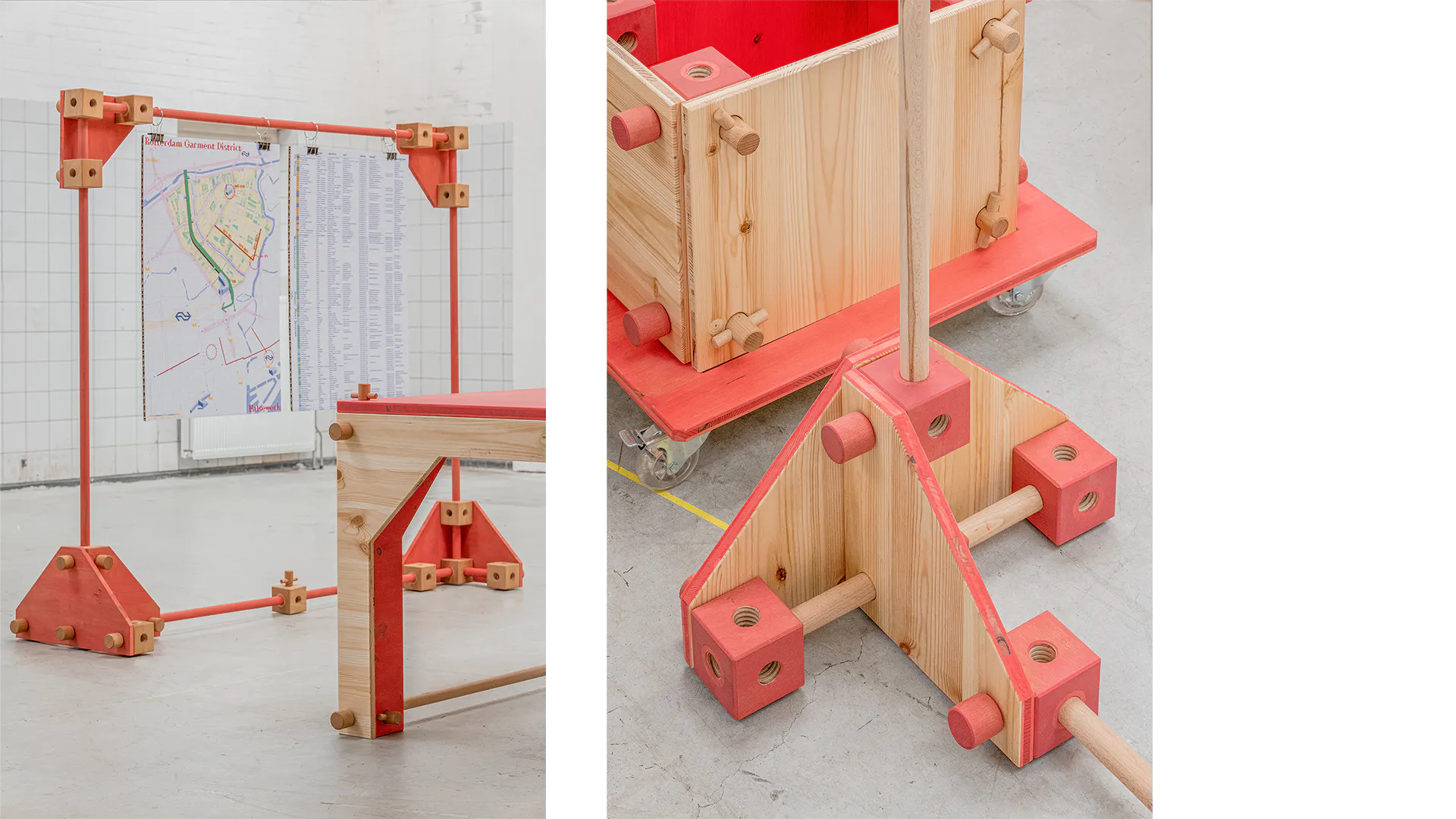 Faslework Risers Falsework