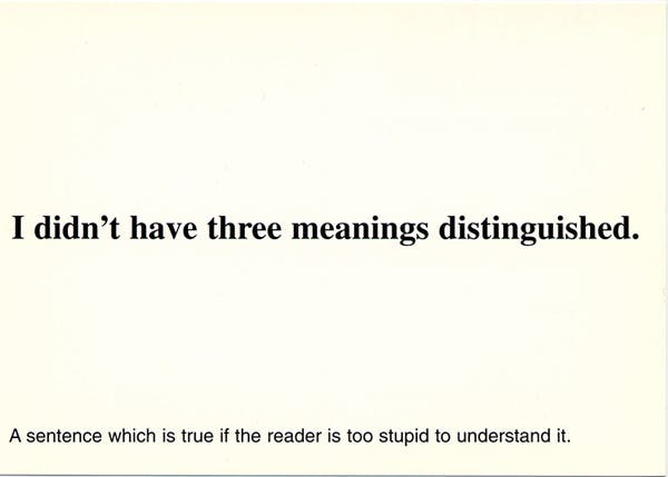 Henry Flynt, Ohmann (1994)