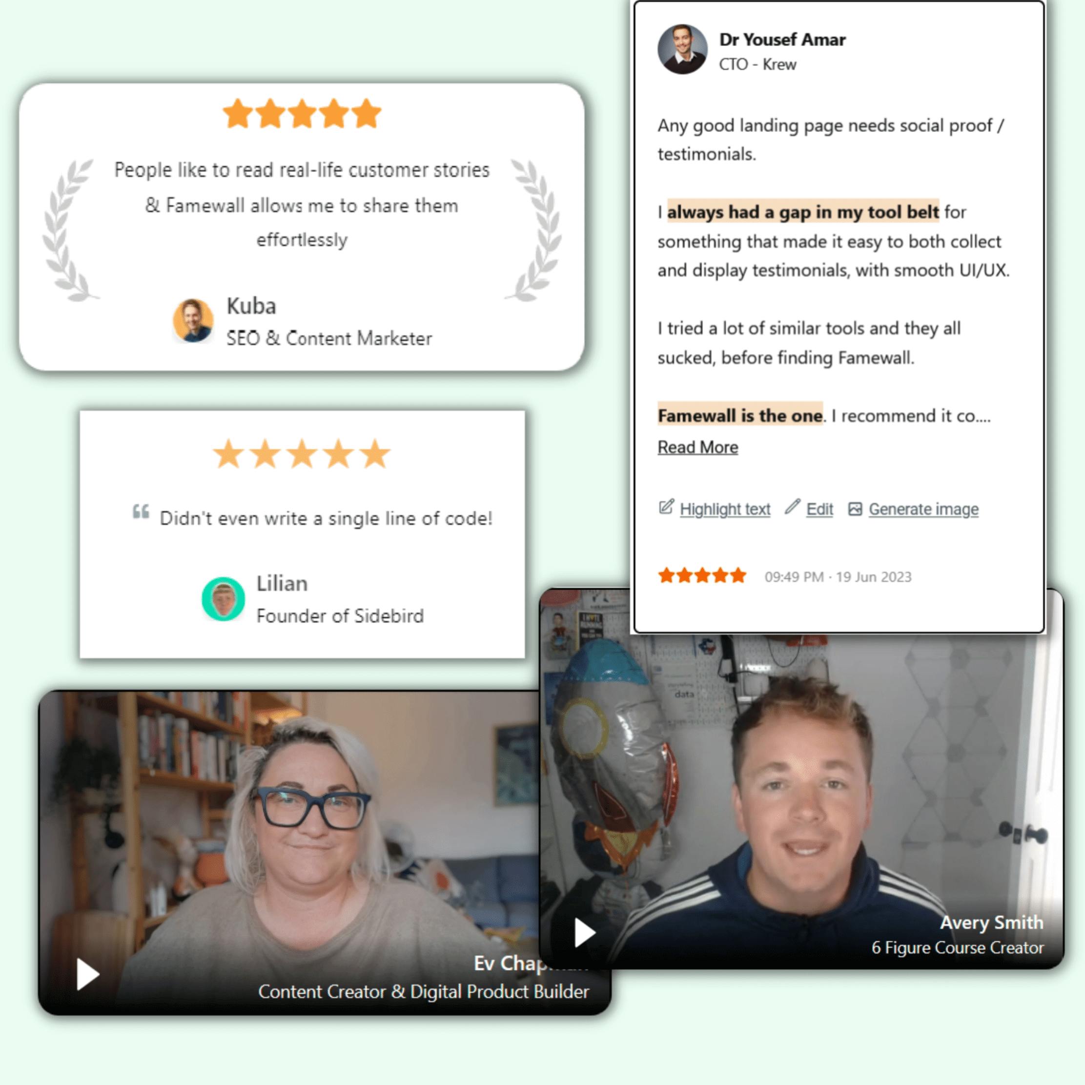 Famewall - Trustpilot Alternative