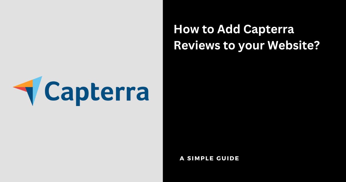 How to Add Capterra Reviews to Website