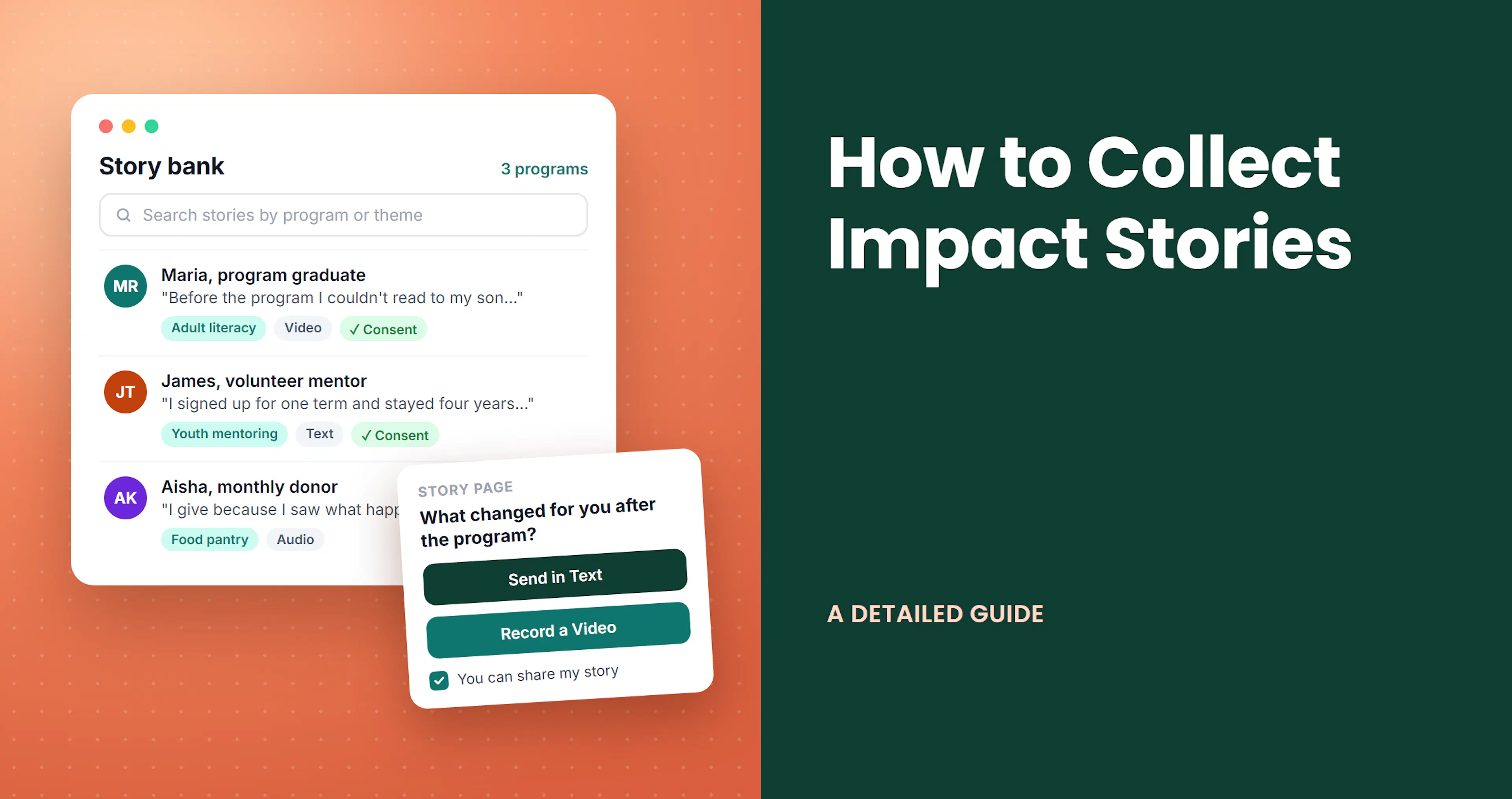 How to Collect Impact Stories