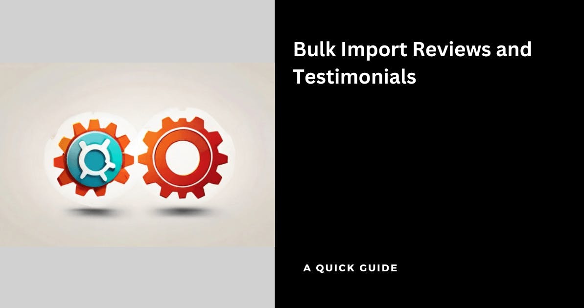 Bulk Import Testimonials