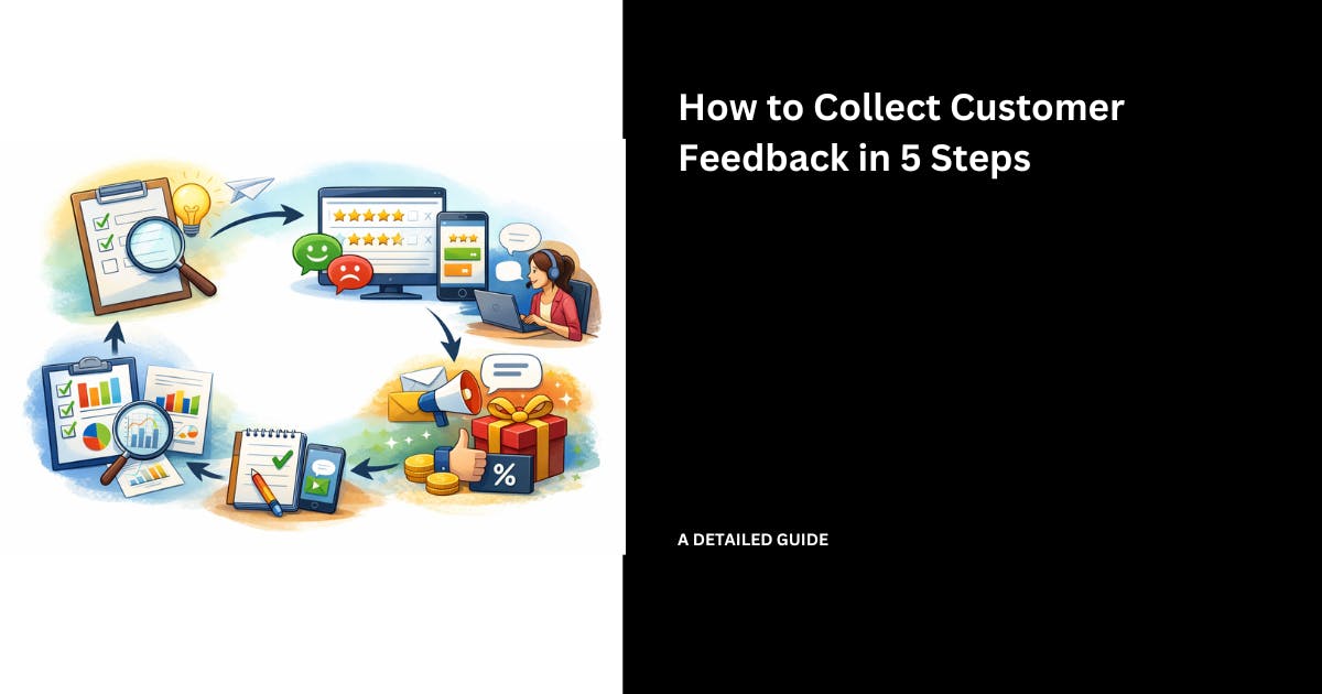 How to Collect Customer Feedback in 5 Steps (in 2026)