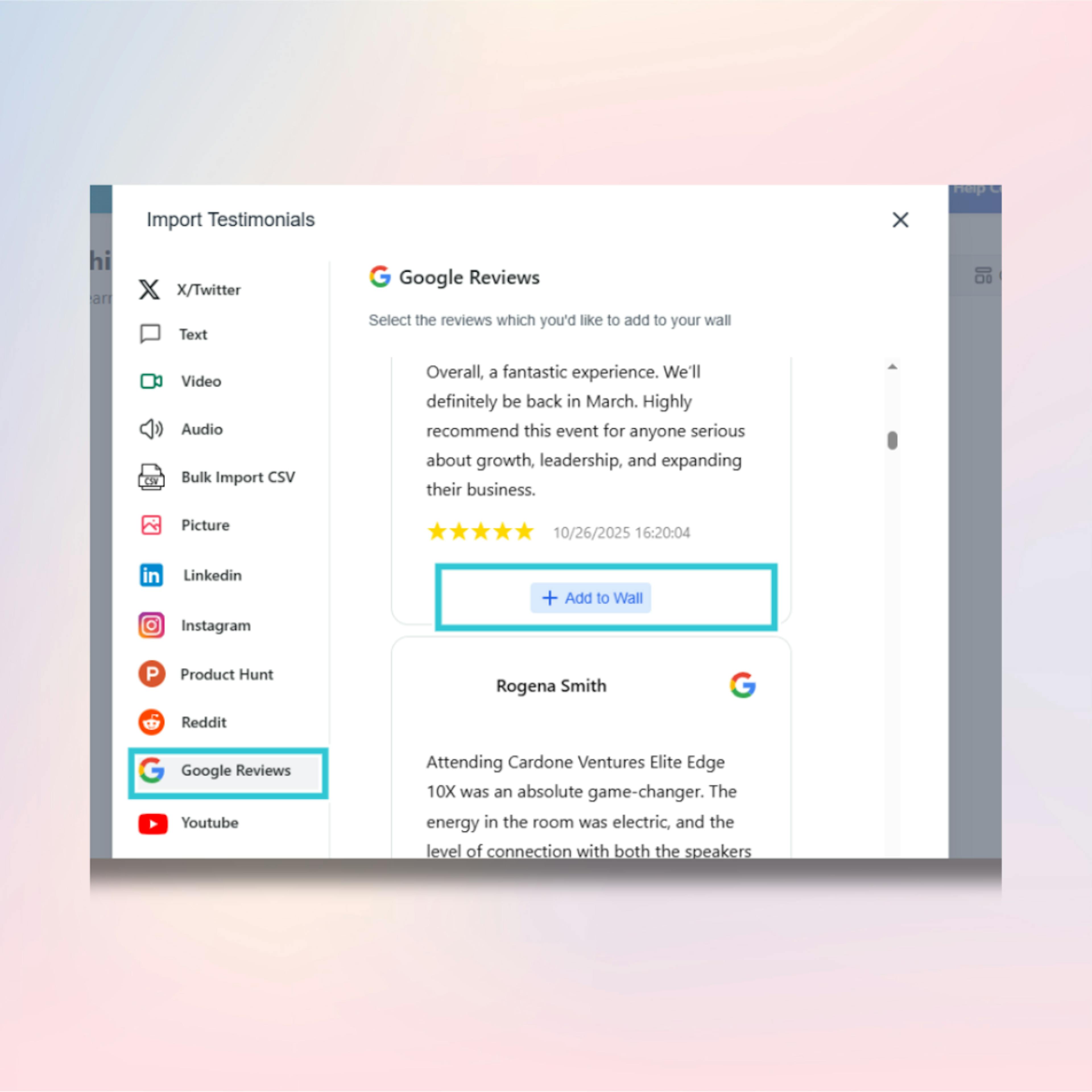 Google-Business-Import