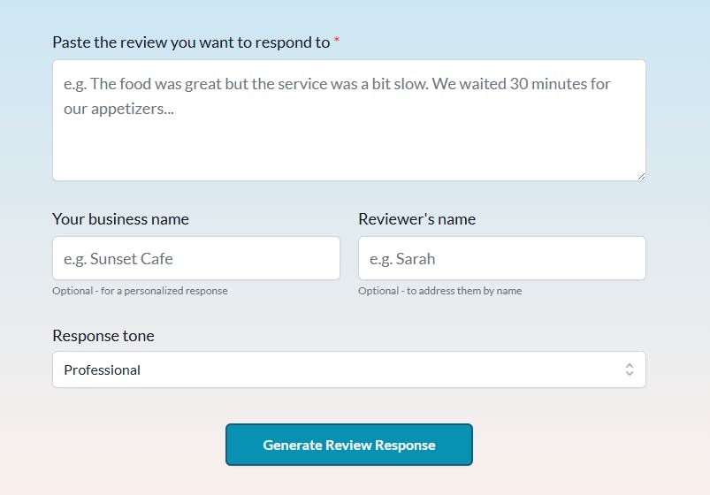 review-response-details