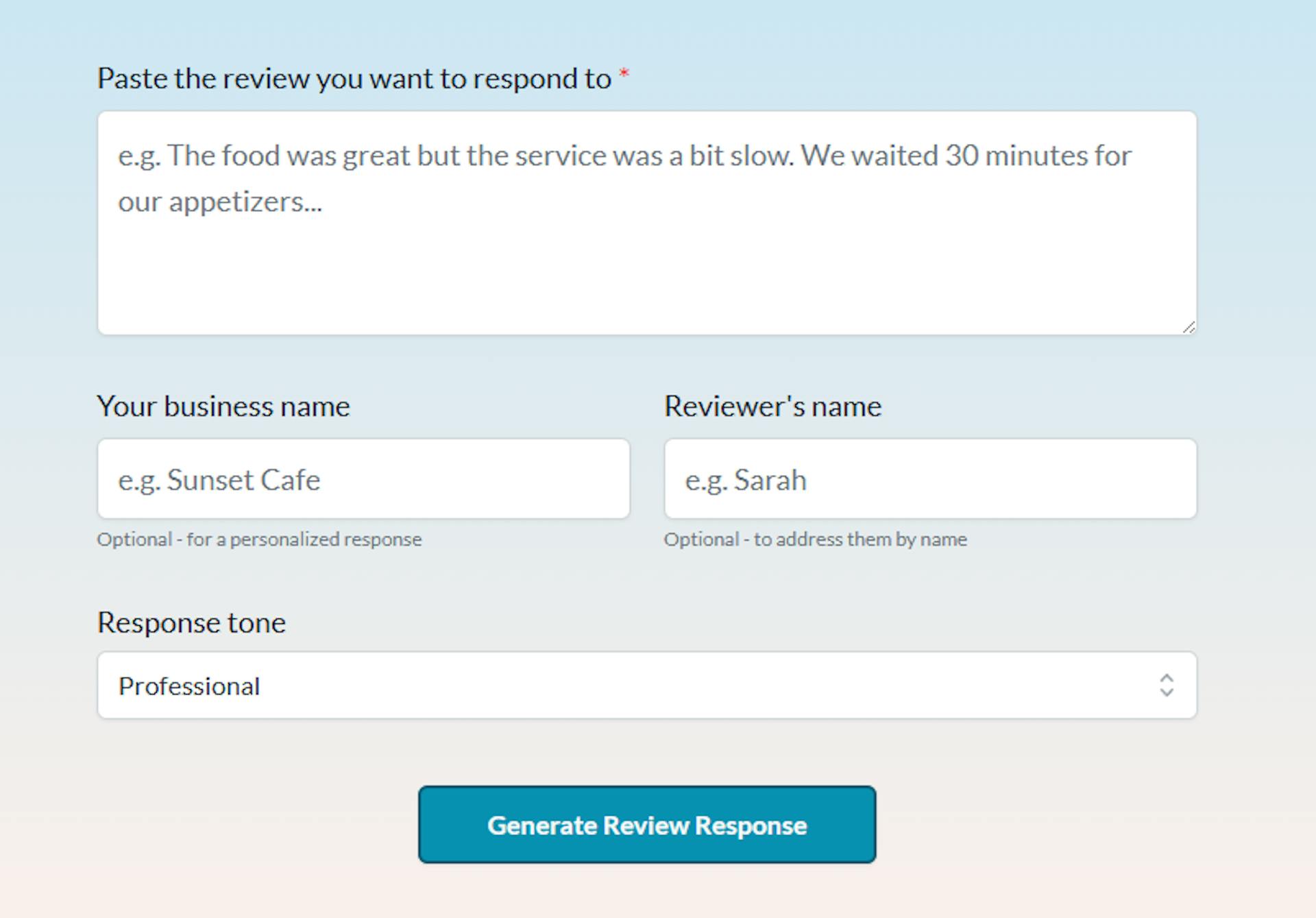 review-response-details