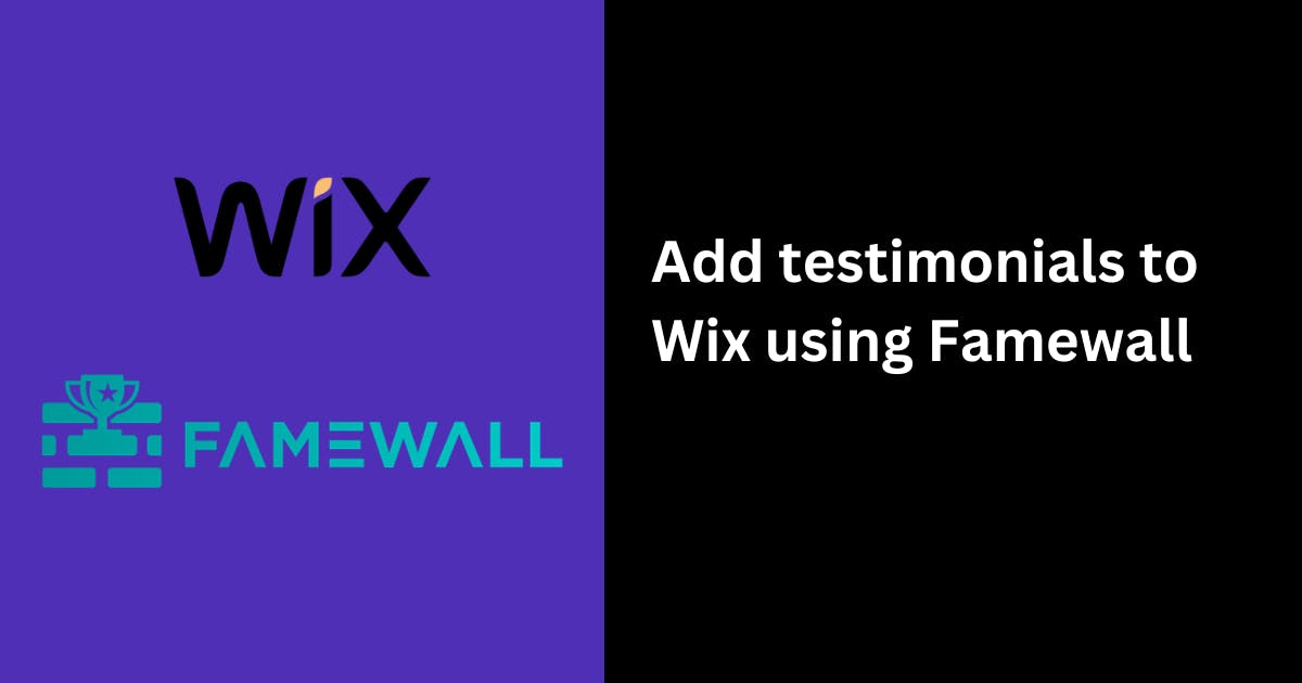 How to Add Testimonials to Wix