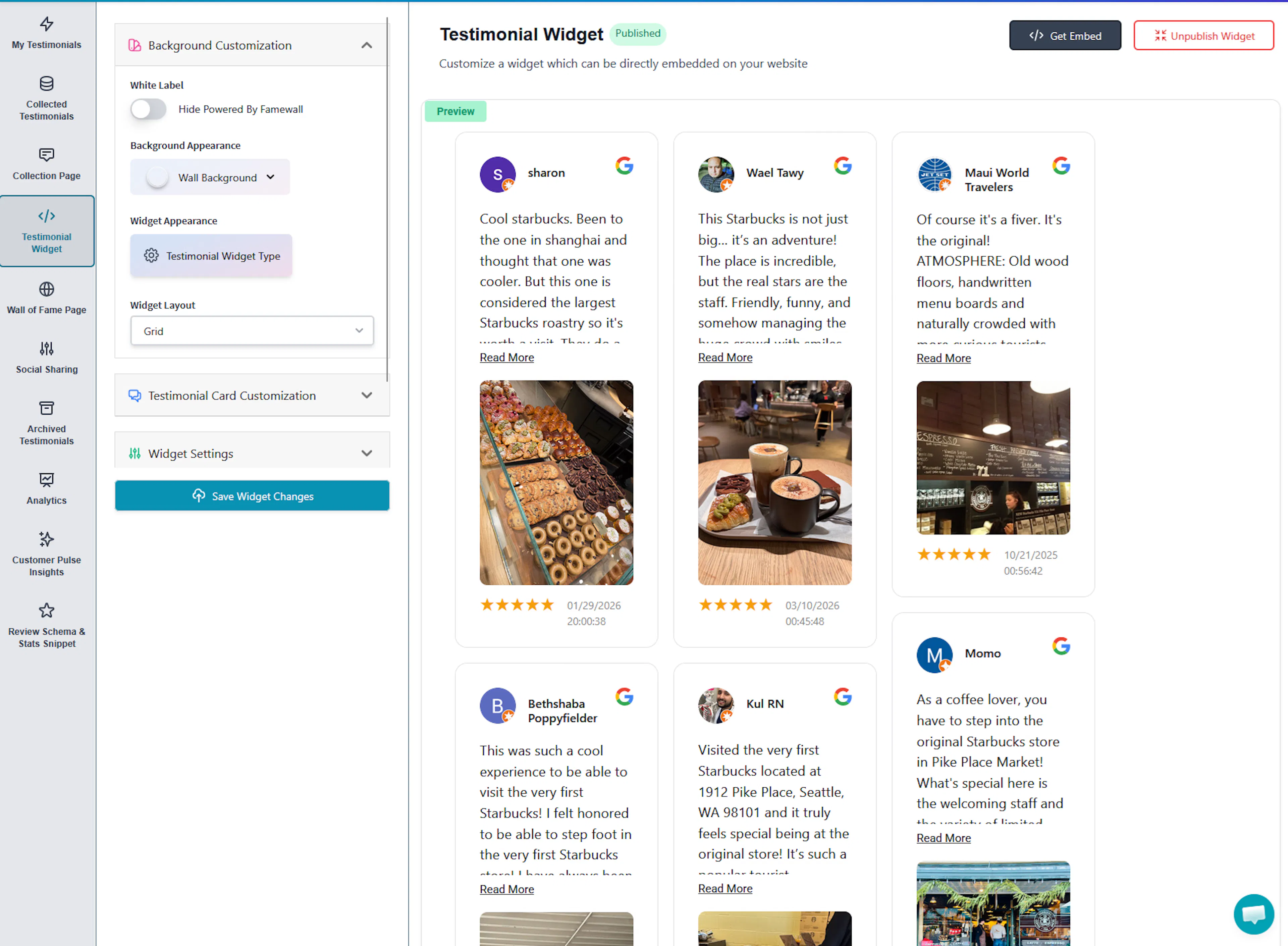google-review-widget