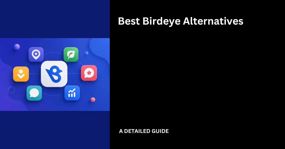Best Birdeye Alternatives