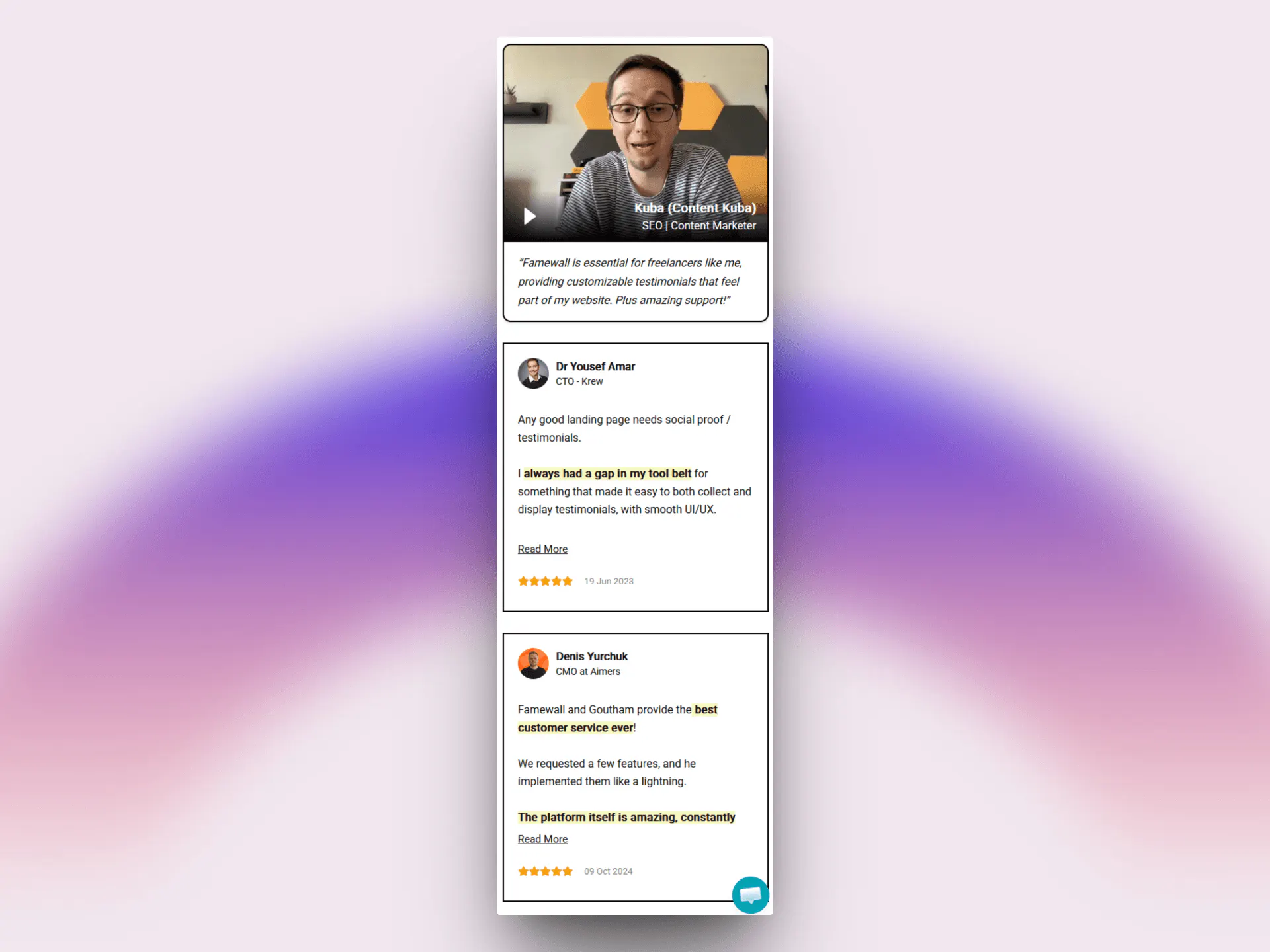 famewall-widgets-on-mobile