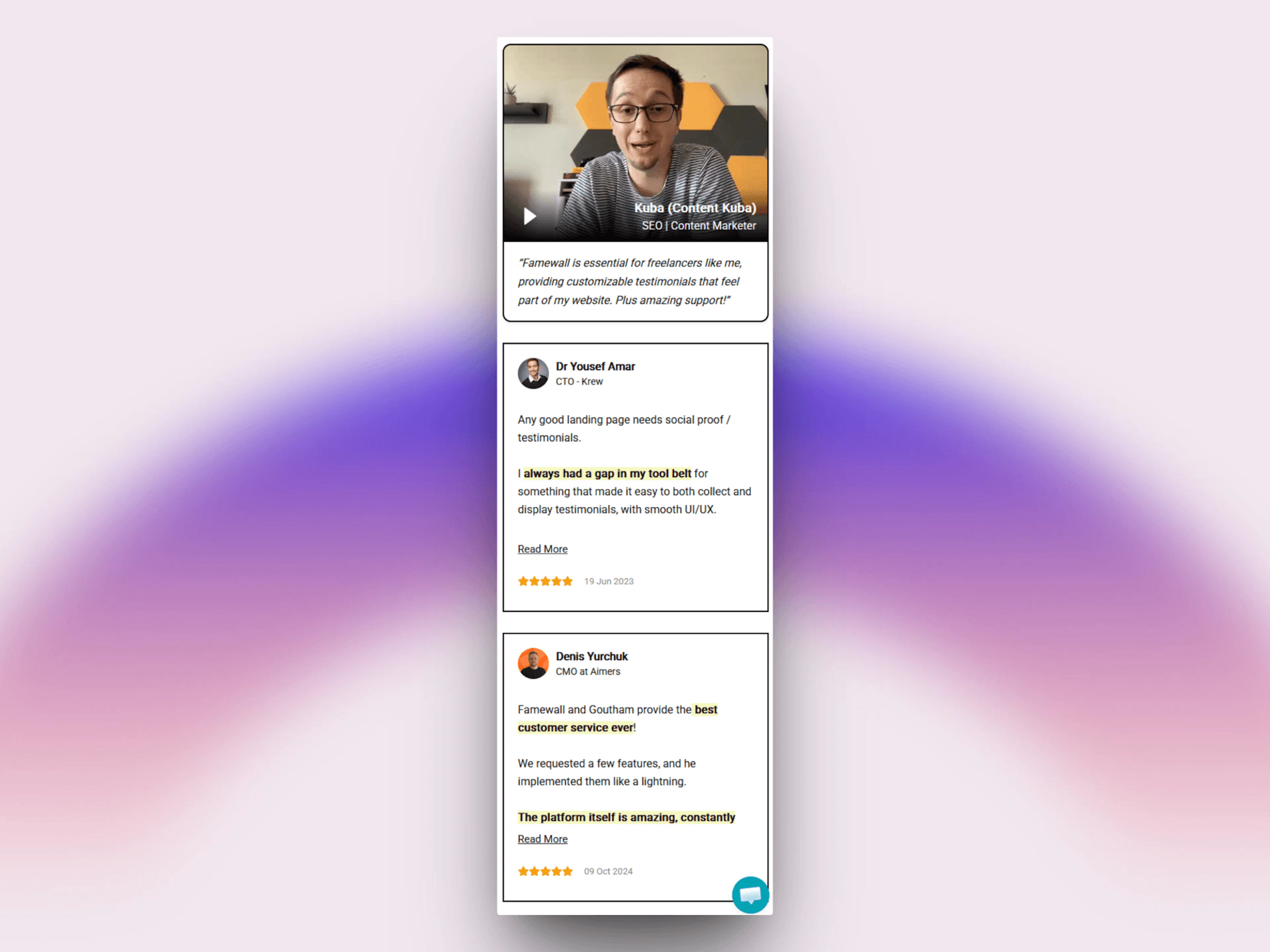 famewall-widgets-on-mobile