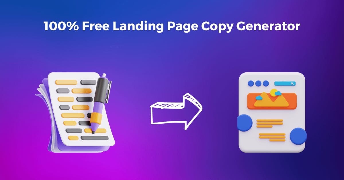 Free Landing Page Copy Generator
