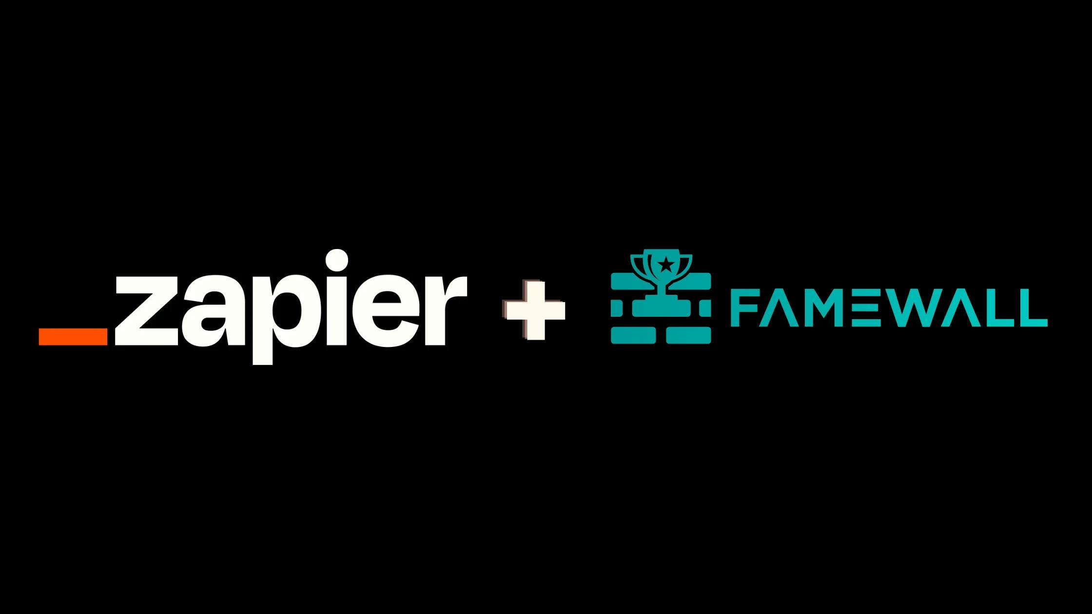Zapier integration + Famewall to manage testimonials with no-code!
