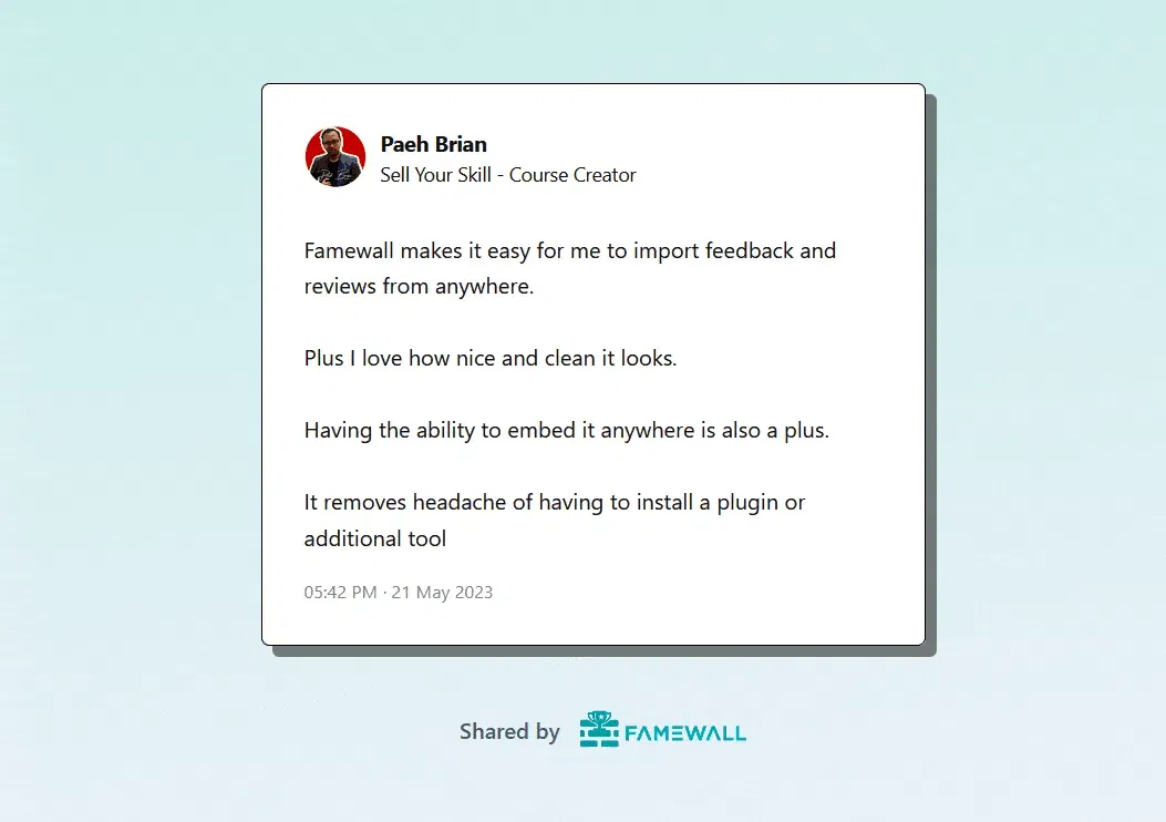 single-testimonial-sharing