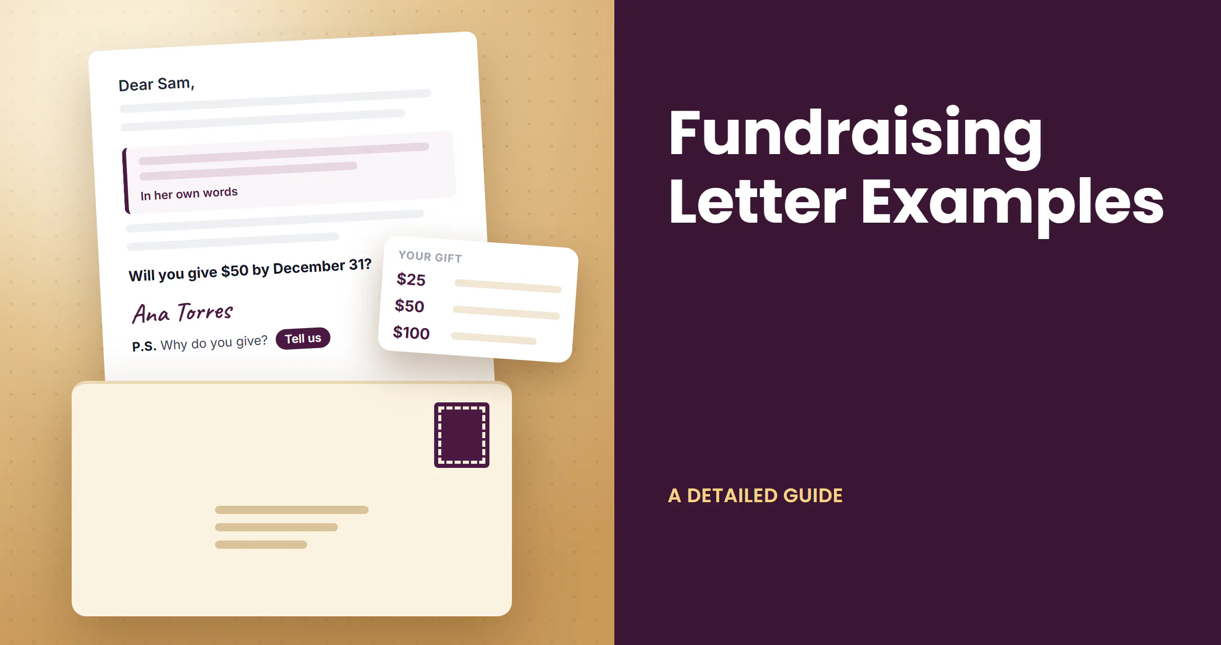 Fundraising Letter Examples
