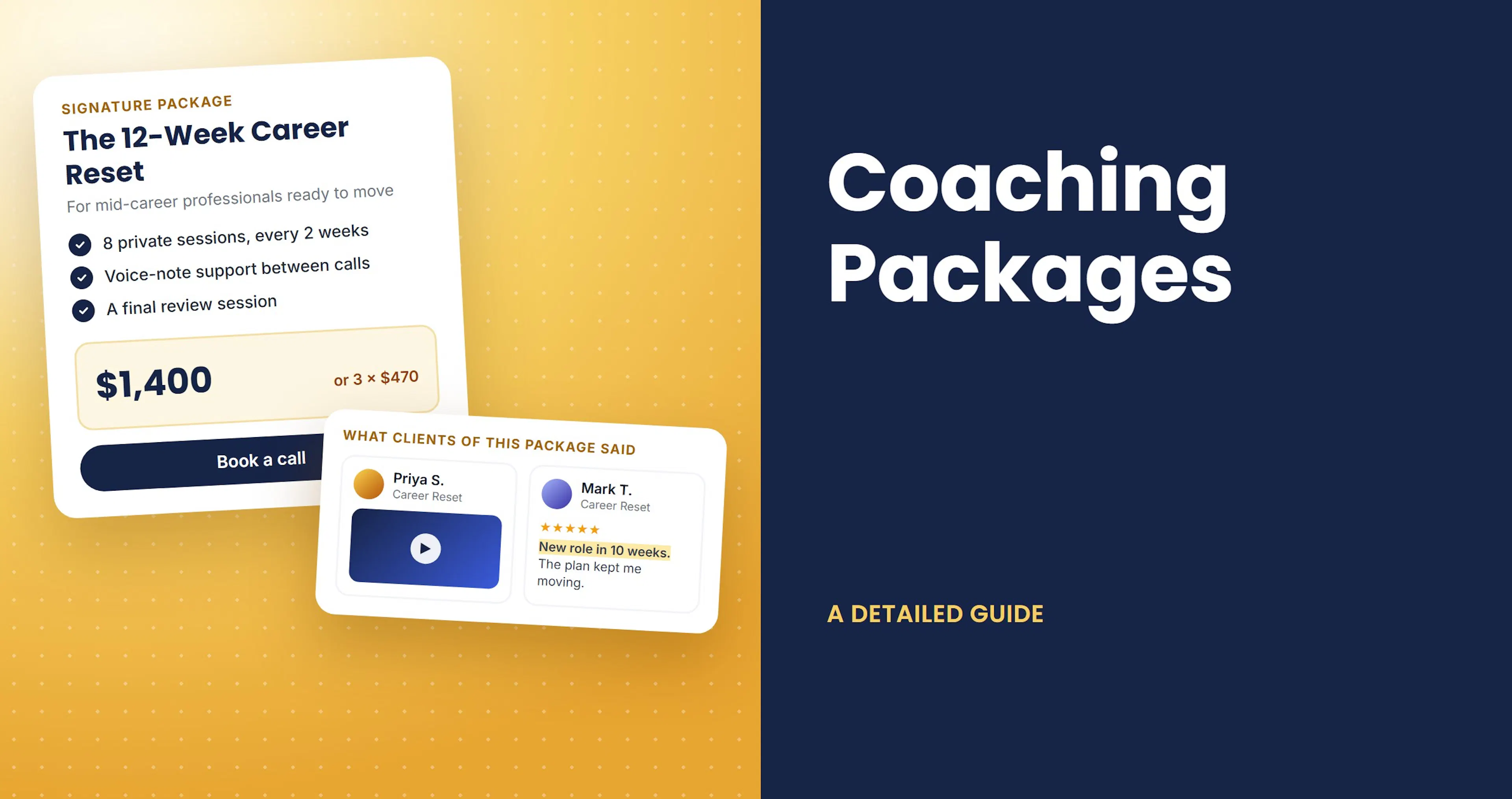 Coaching Packages