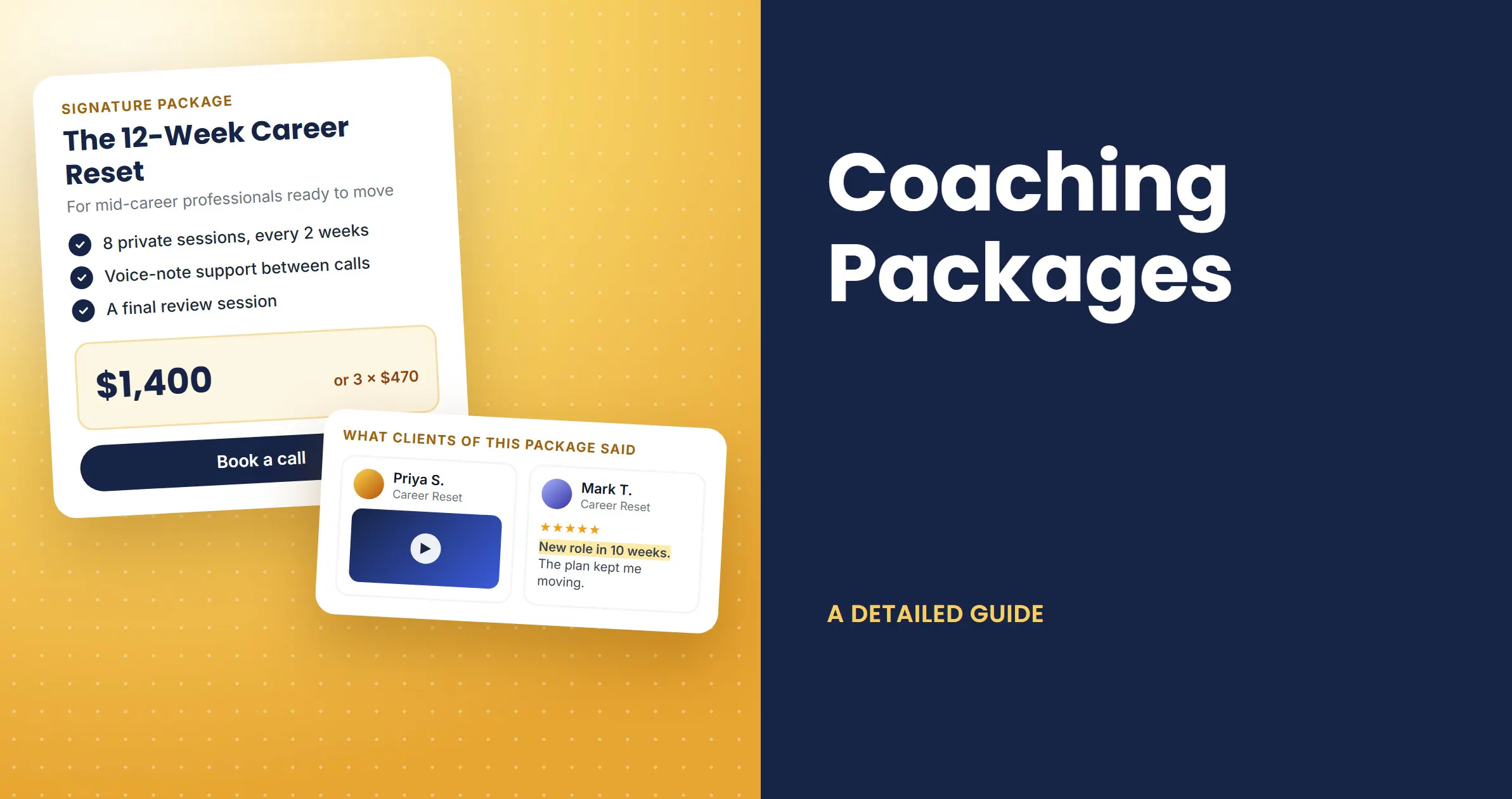 Coaching Packages