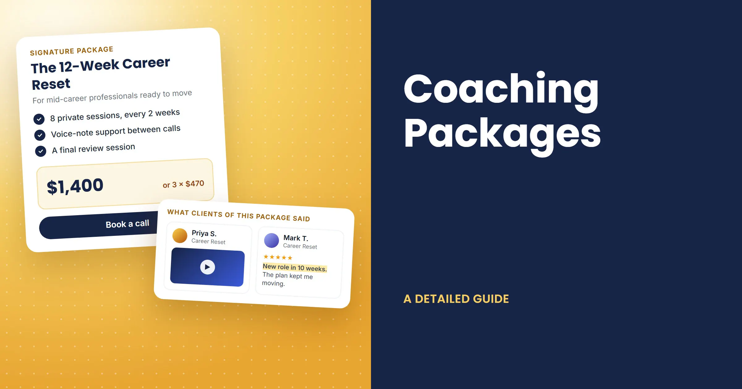 Coaching Packages: 6 Real Examples, Prices by Niche and How to Price Yours (2026)