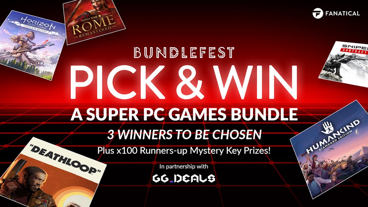 Chance to Pick & Win super games bundle during BundleFest