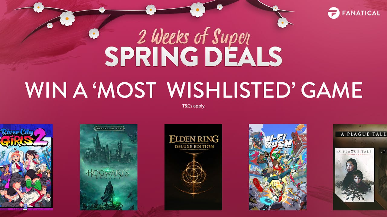 Win Your Most Wishlisted Game in our Spring Sale Contest!