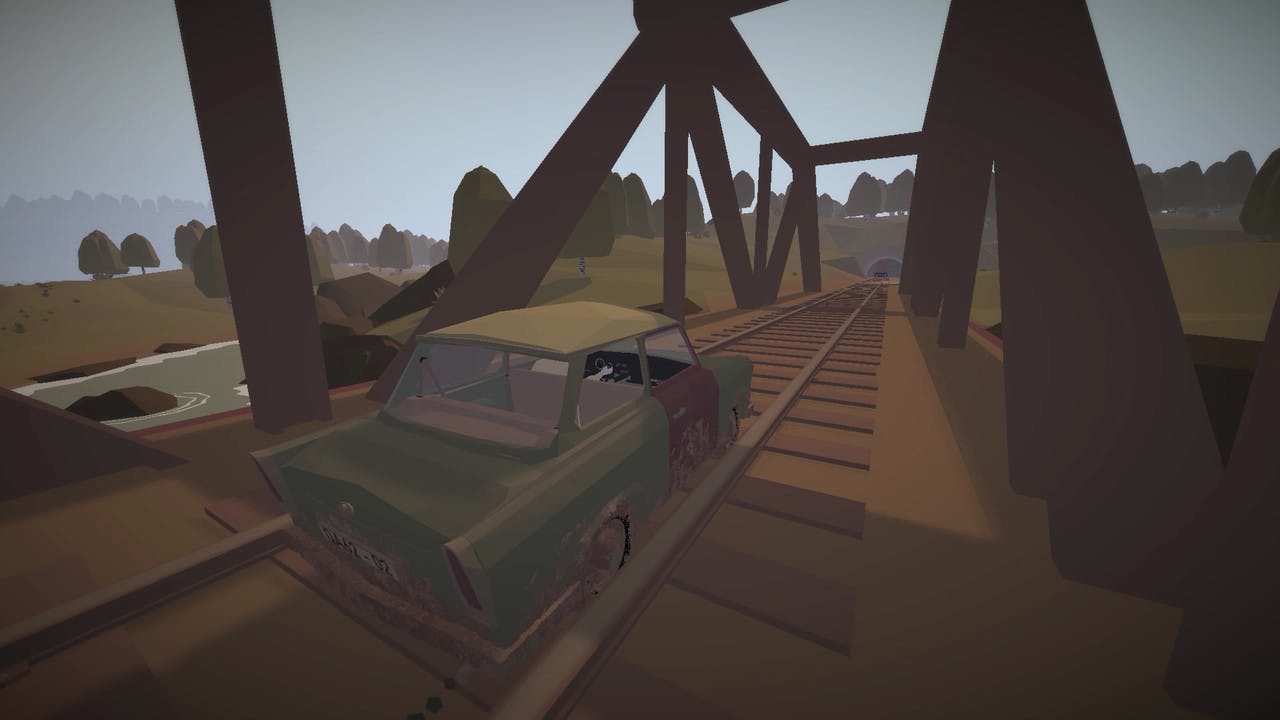 Open road in the open-world