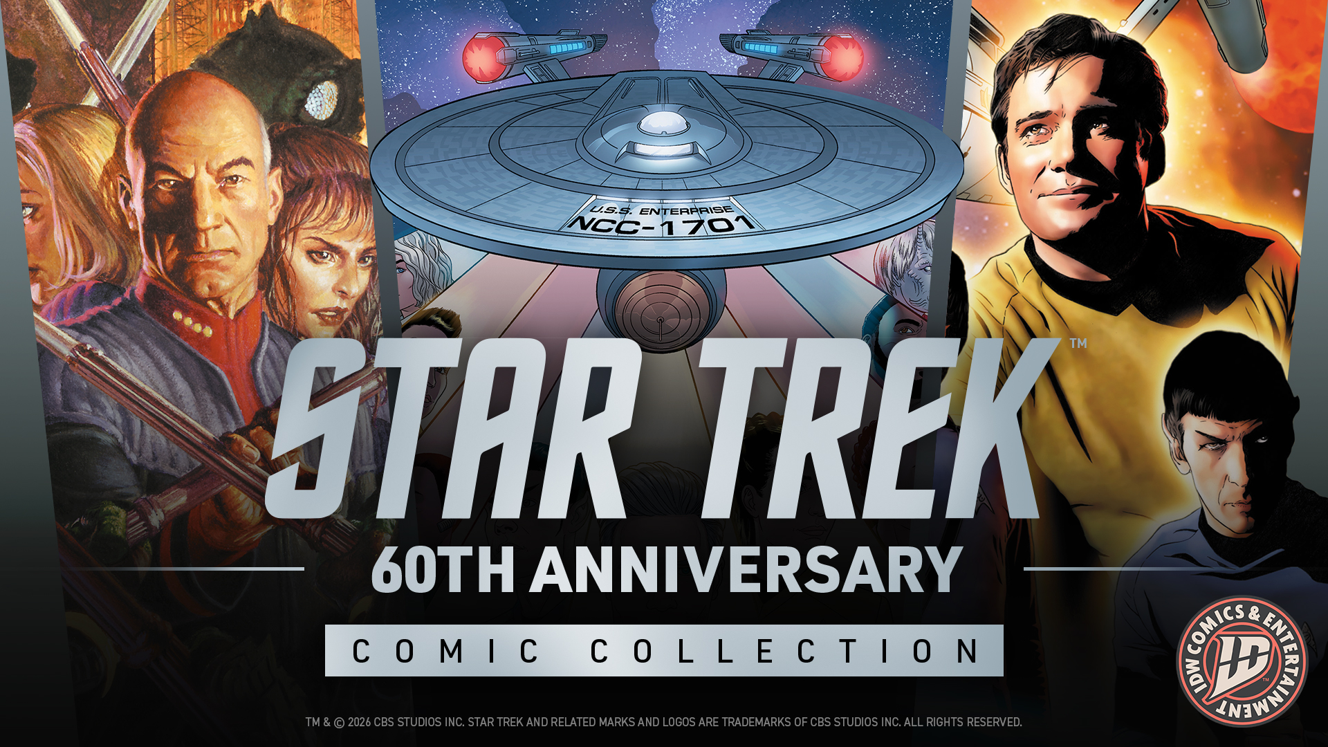 Celebrate 60 Years of Star Trek with Fanatical and IDW