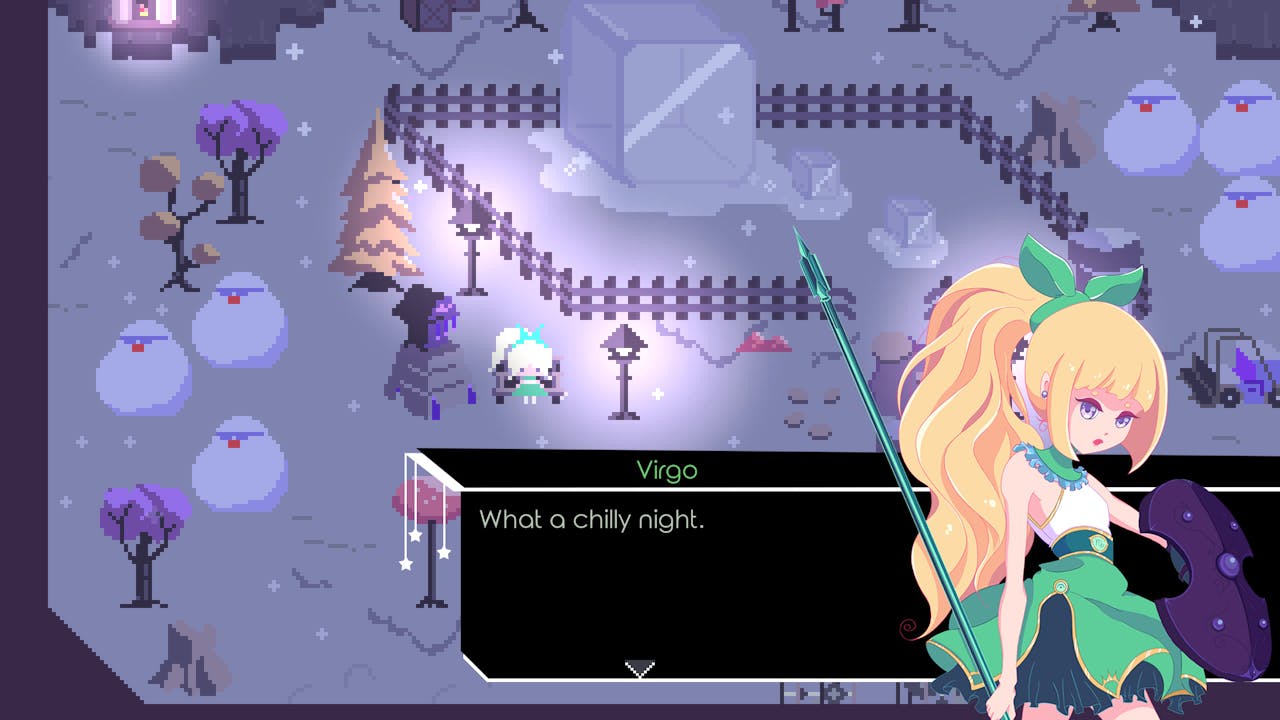 Virgo Versus The Zodiac is one of the games included