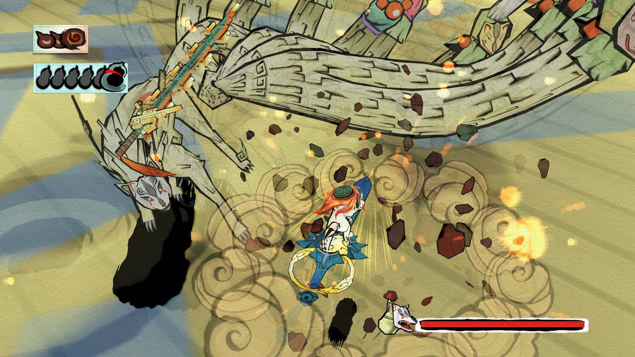 What is the artwork used in Okami called?