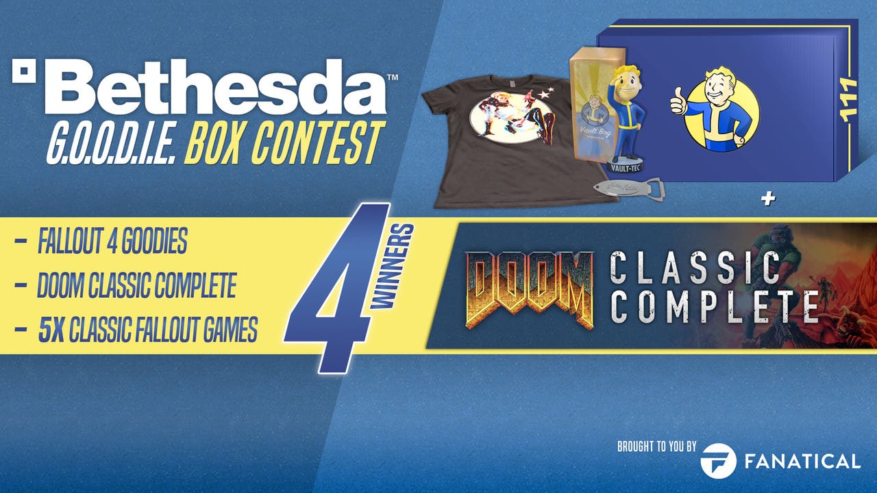 Win Fallout and DOOM games in the Bethesda Goodie Box