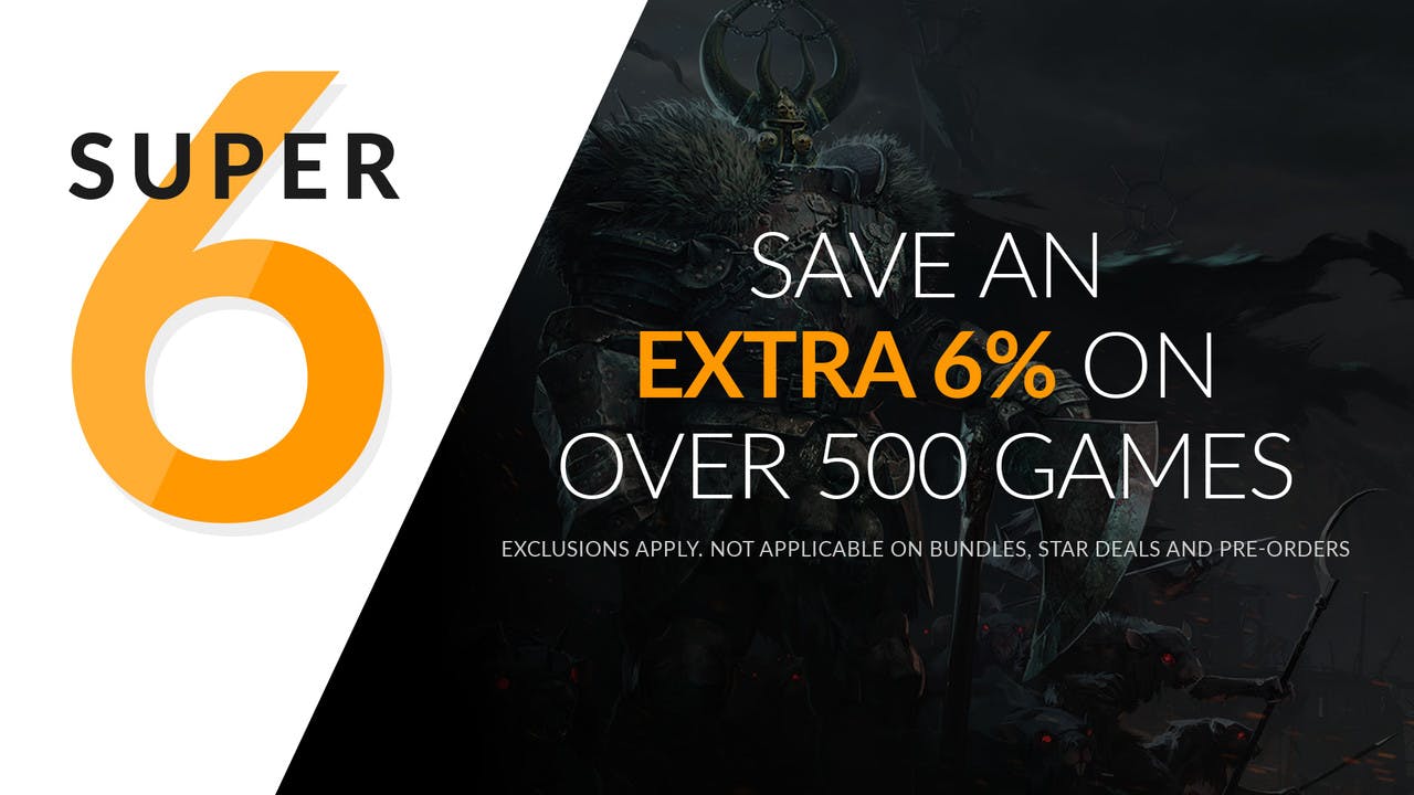 Fanatical Super6 deals on awesome Steam keys