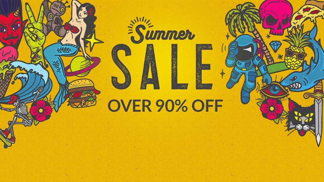 Over 90% off Steam PC games