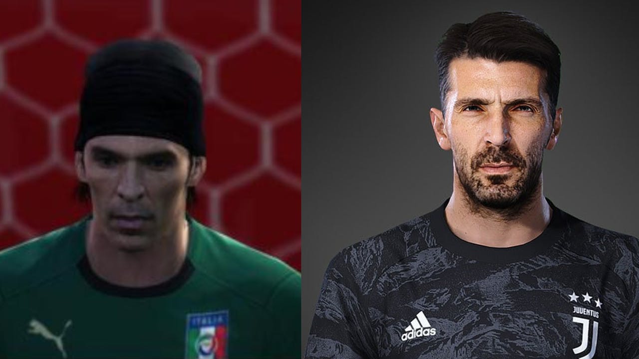 Gianluigi Buffon (PES 2010 v eFootball PES 2020)