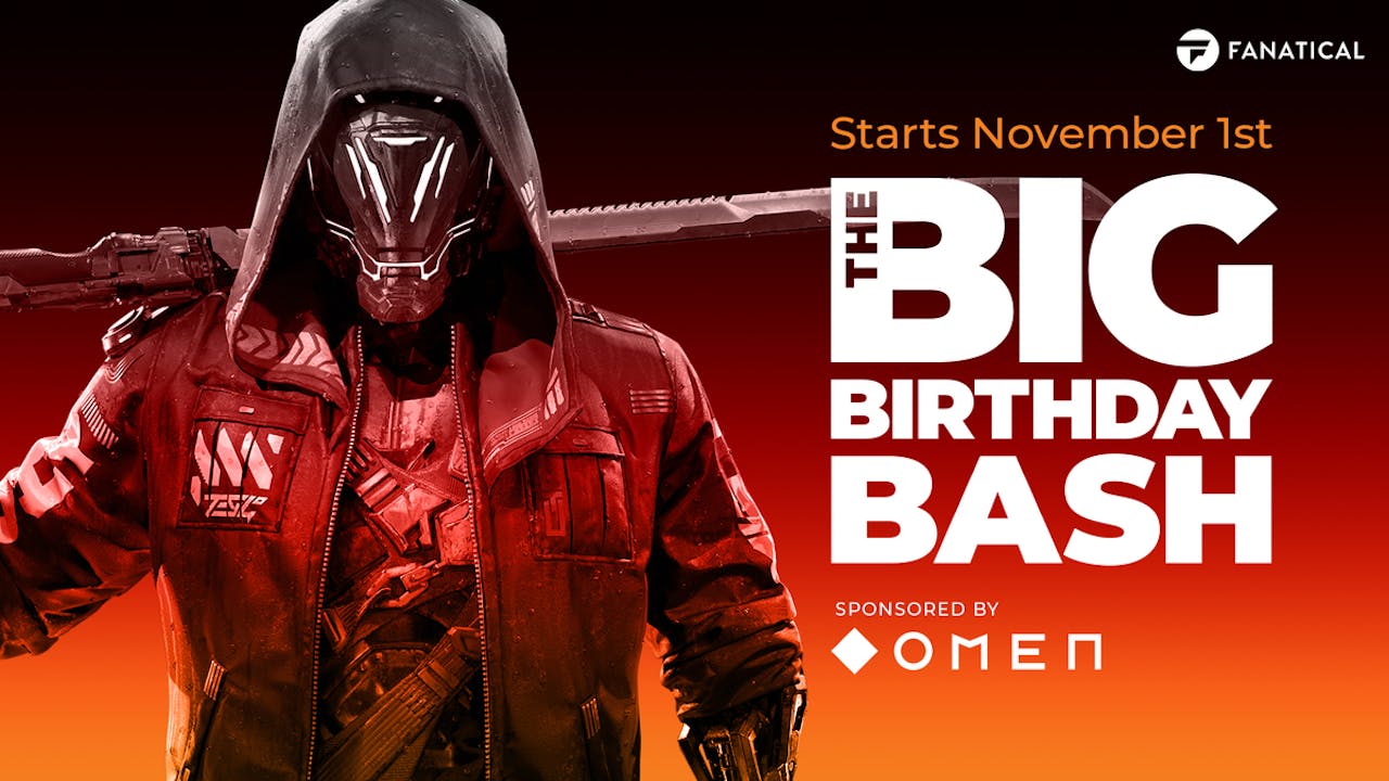 Get ready for The Big Birthday Bash - Huge savings on PC games