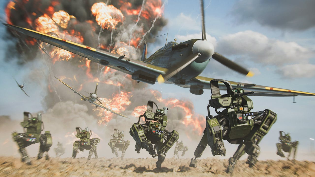 Battlefield 2042's new Dark Protocol event has you 3D-printing soldiers to fight with you